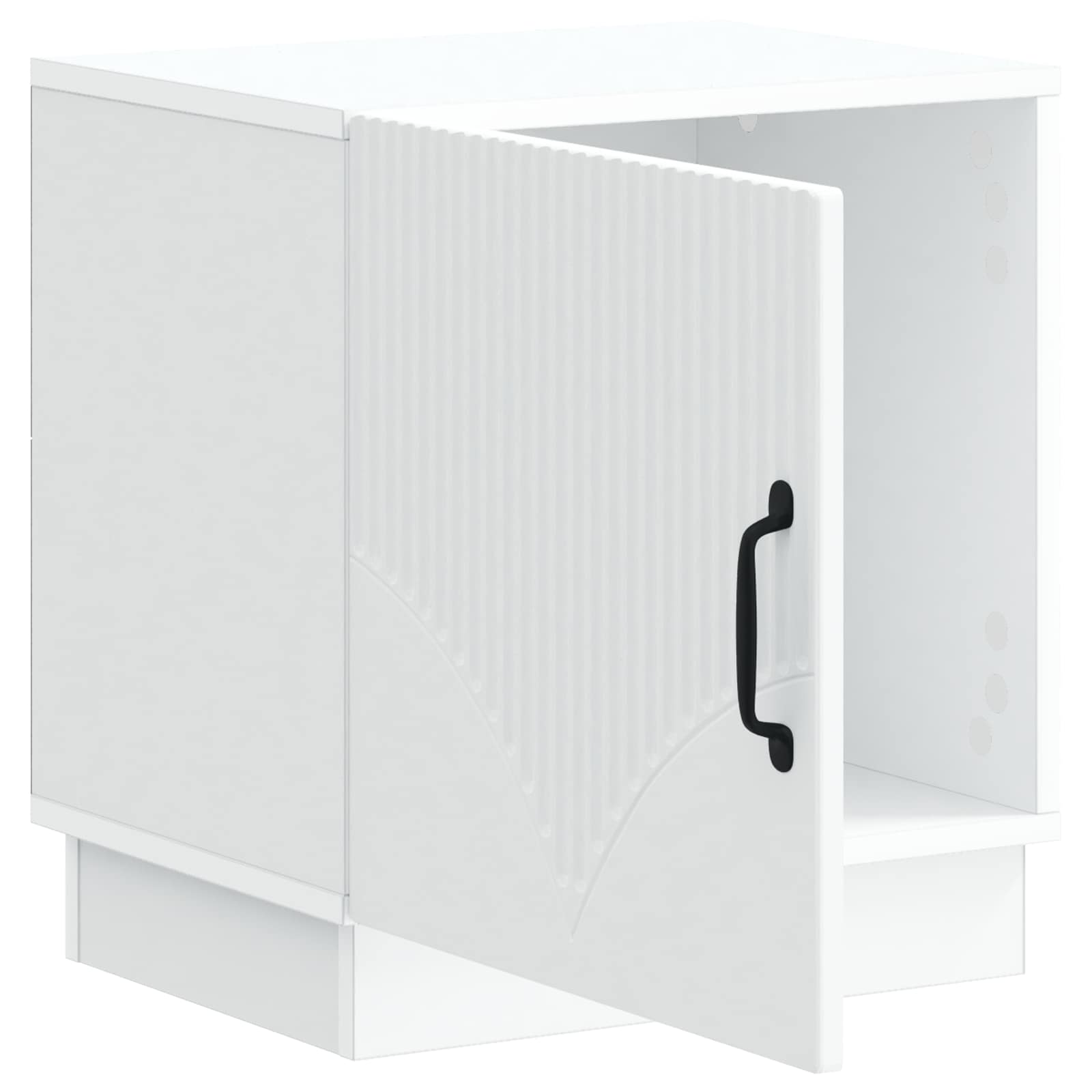 Noćni ormarić 2 pcs Bijela 43 x 34,5 x 47 cm Konstruirano drvo