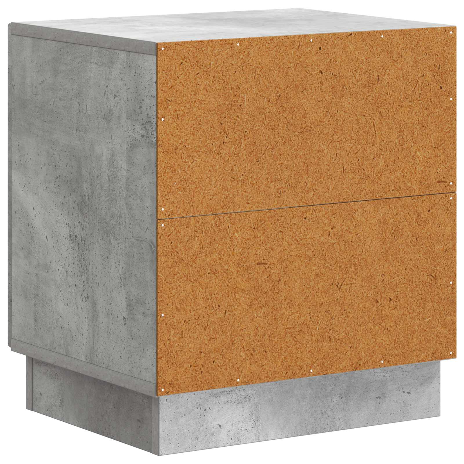 Noćni ormarić 2 pcs Betonska siva 43 x 34,5 x 47 cm