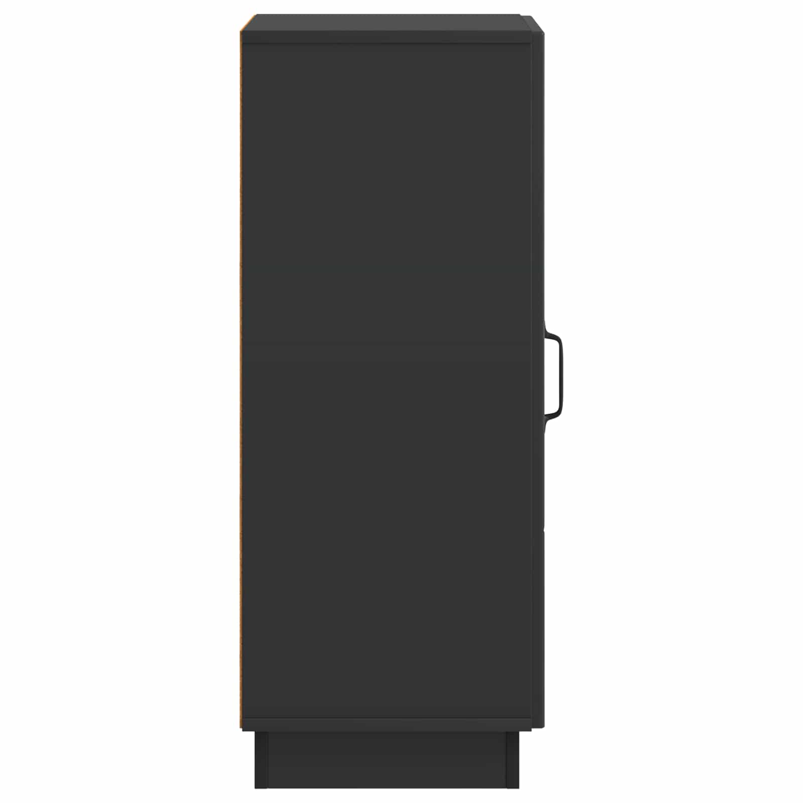 Kreveta Crna 33 x 34,5 x 87 cm Konstruirano drvo
