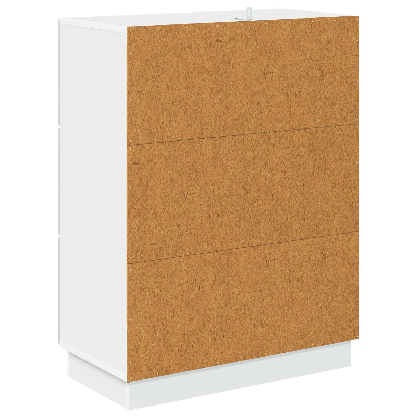Ormar s ladicama Bijela 66 x 34,5 x 87 cm Konstruirano drvo