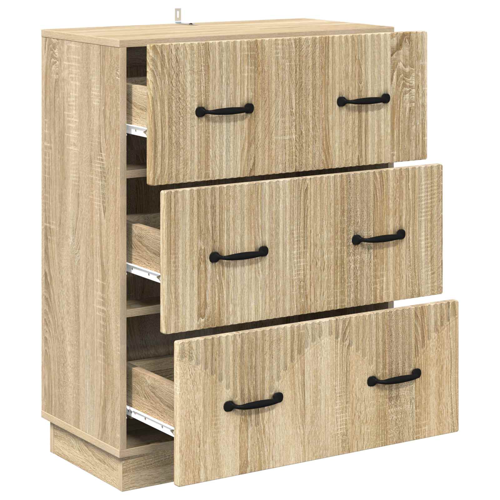 Ormar s ladicama Hrast sonoma 66 x 34,5 x 87 cm