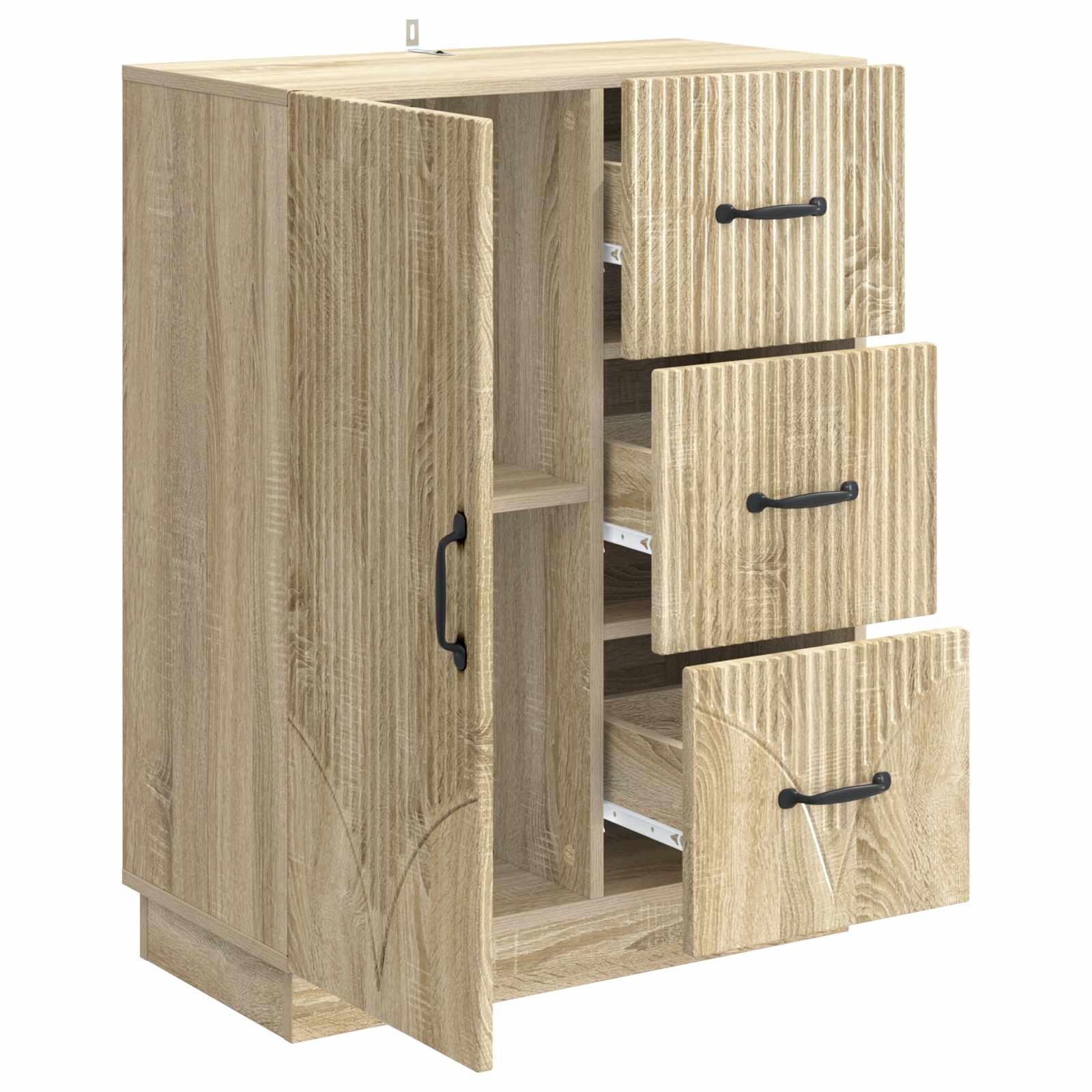 Kreveta Hrast sonoma 66 x 34,5 x 87 cm Konstruirano drvo