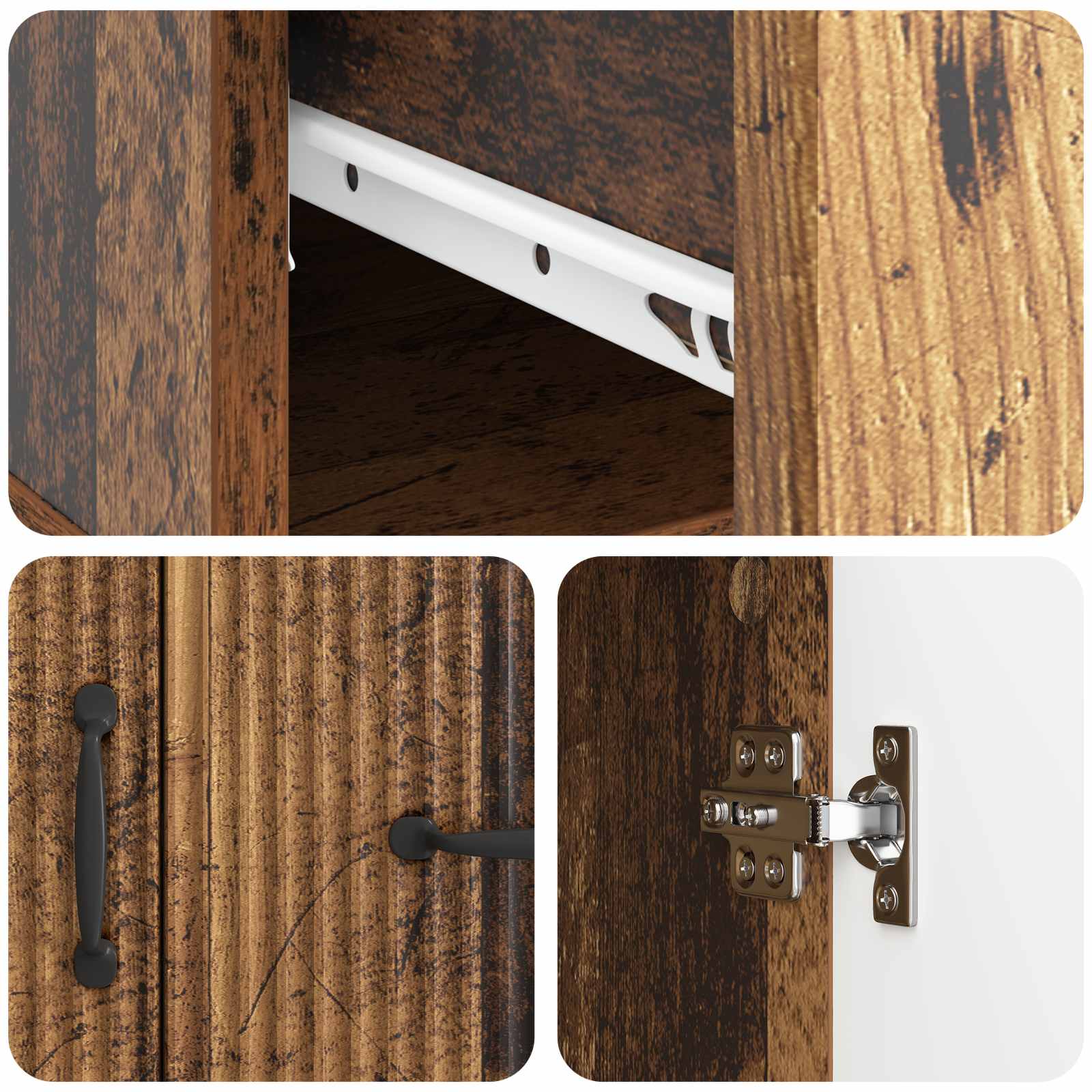 Kreveta Staro drvo 66 x 34,5 x 87 cm Konstruirano drvo