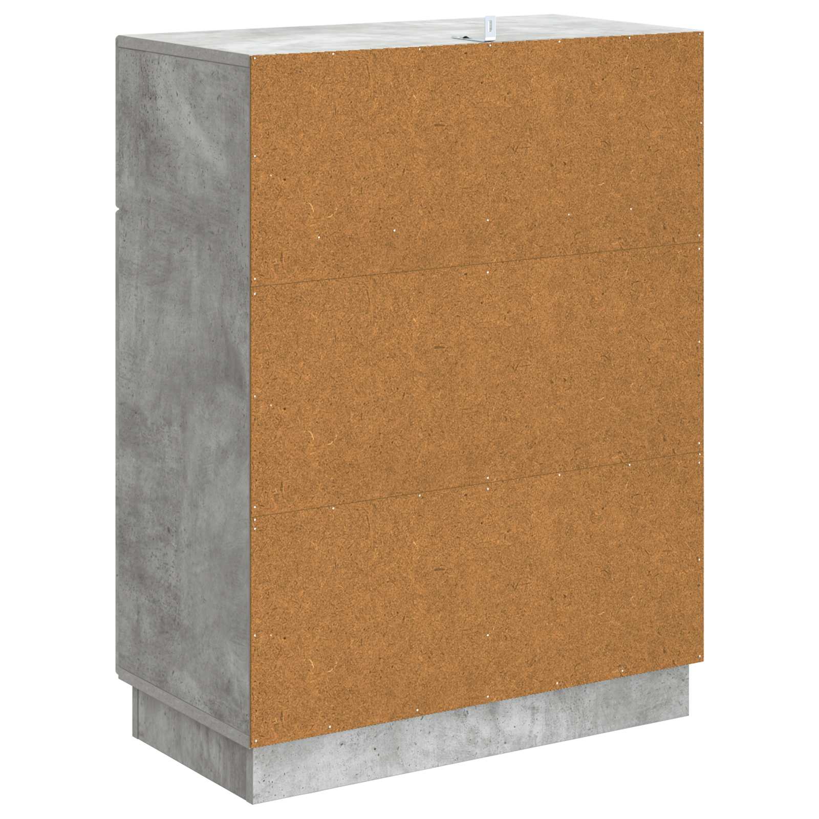 Kreveta Betonska siva 66 x 34,5 x 87 cm Konstruirano drvo