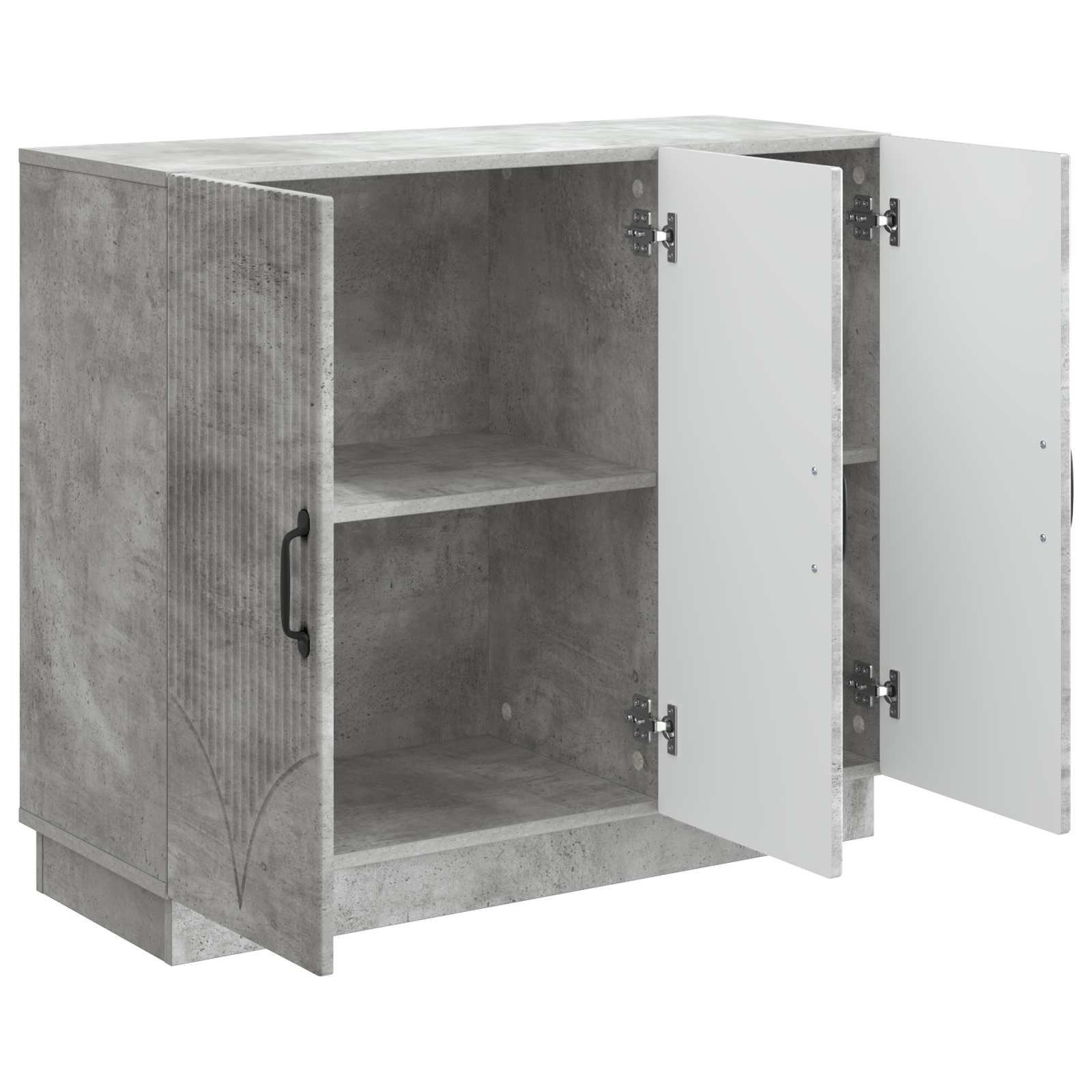 Kreveta Betonska siva 89 x 34,5 x 77 cm Konstruirano drvo