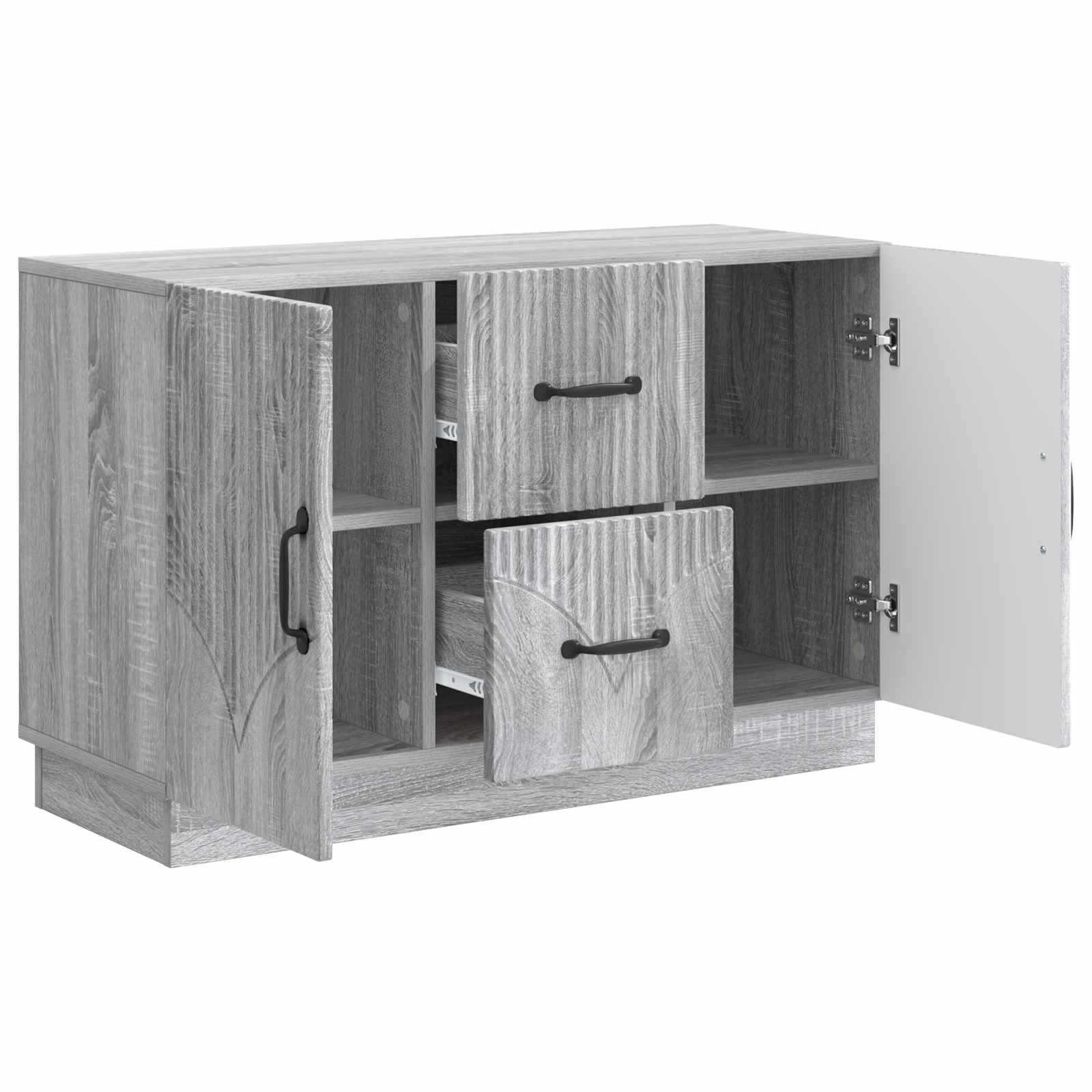 Kreveta Siva sonoma 89 x 34,5 x 57 cm Konstruirano drvo