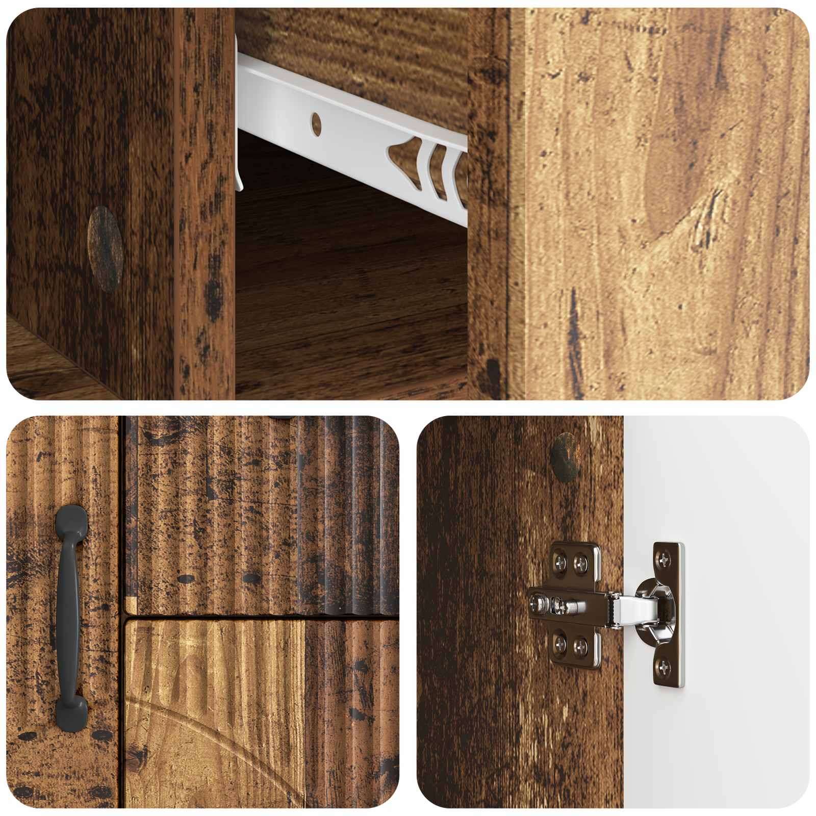 Kreveta Staro drvo 89 x 34,5 x 57 cm Konstruirano drvo