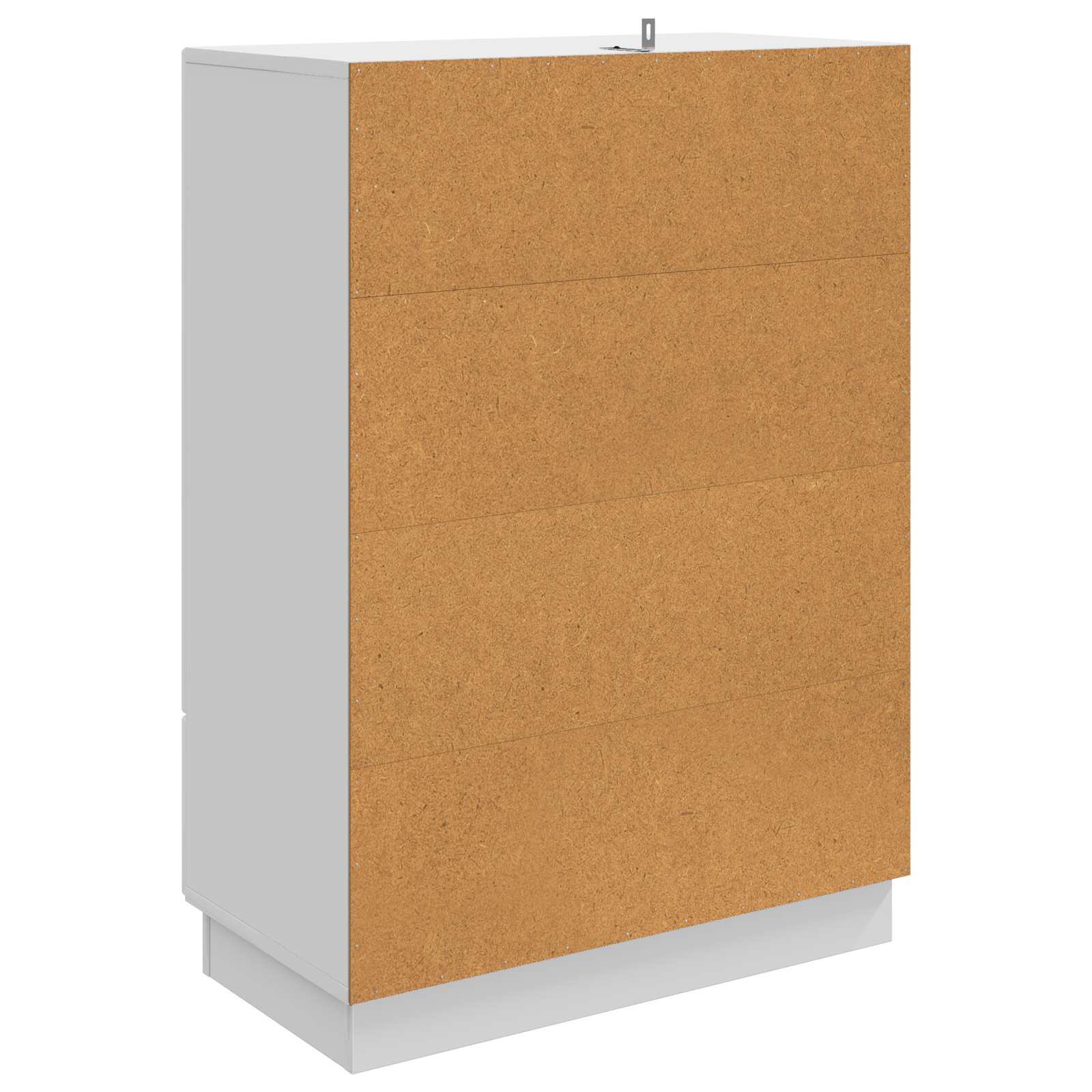 Kreveta s ladicama Bijela visokog sjaja 66 x 34,5 x 92 cm