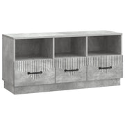 TV ormar Betonska siva 102 x 34,5 x 47 cm Konstruirano drvo
