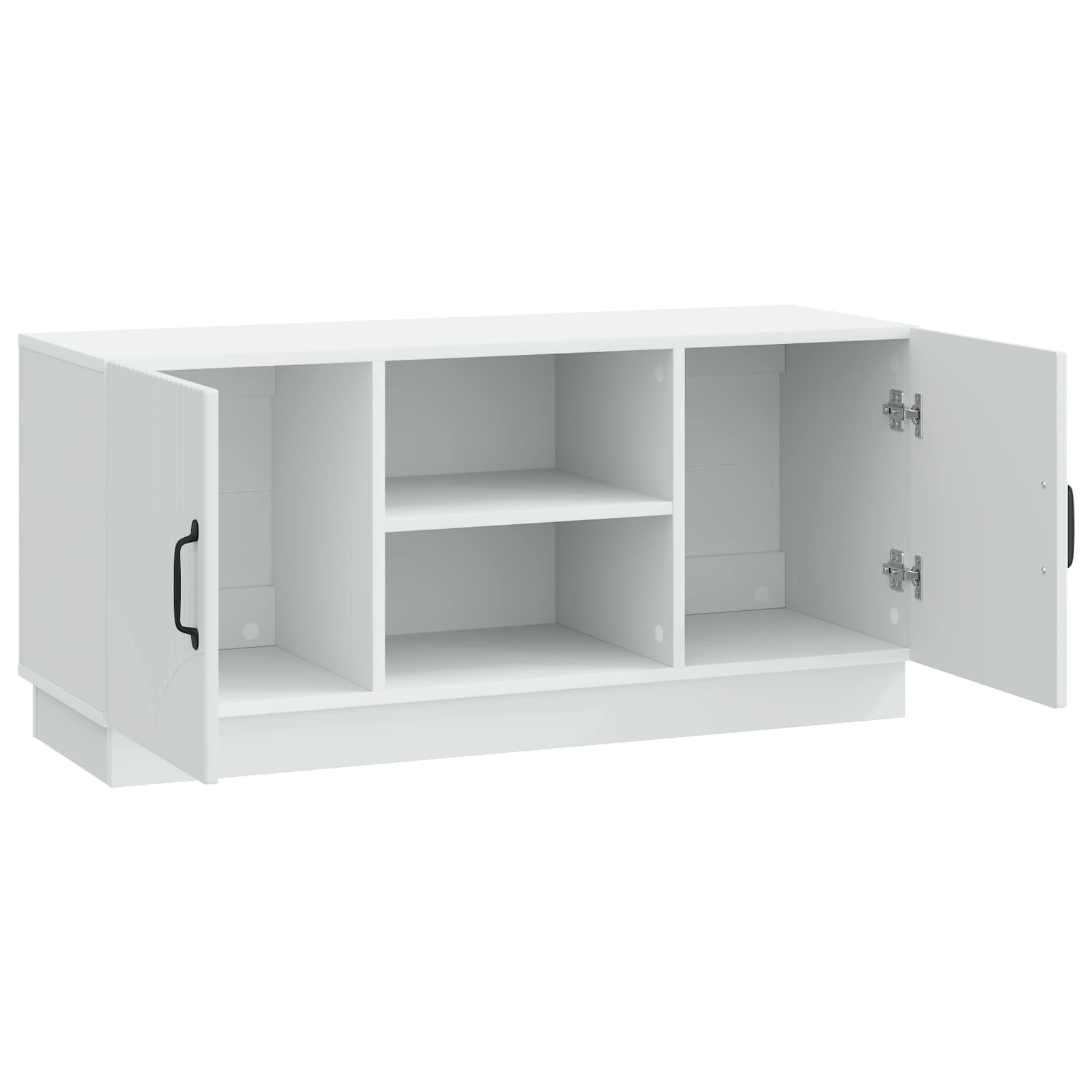 TV ormar Bijela 102 x 34,5 x 47 cm Konstruirano drvo