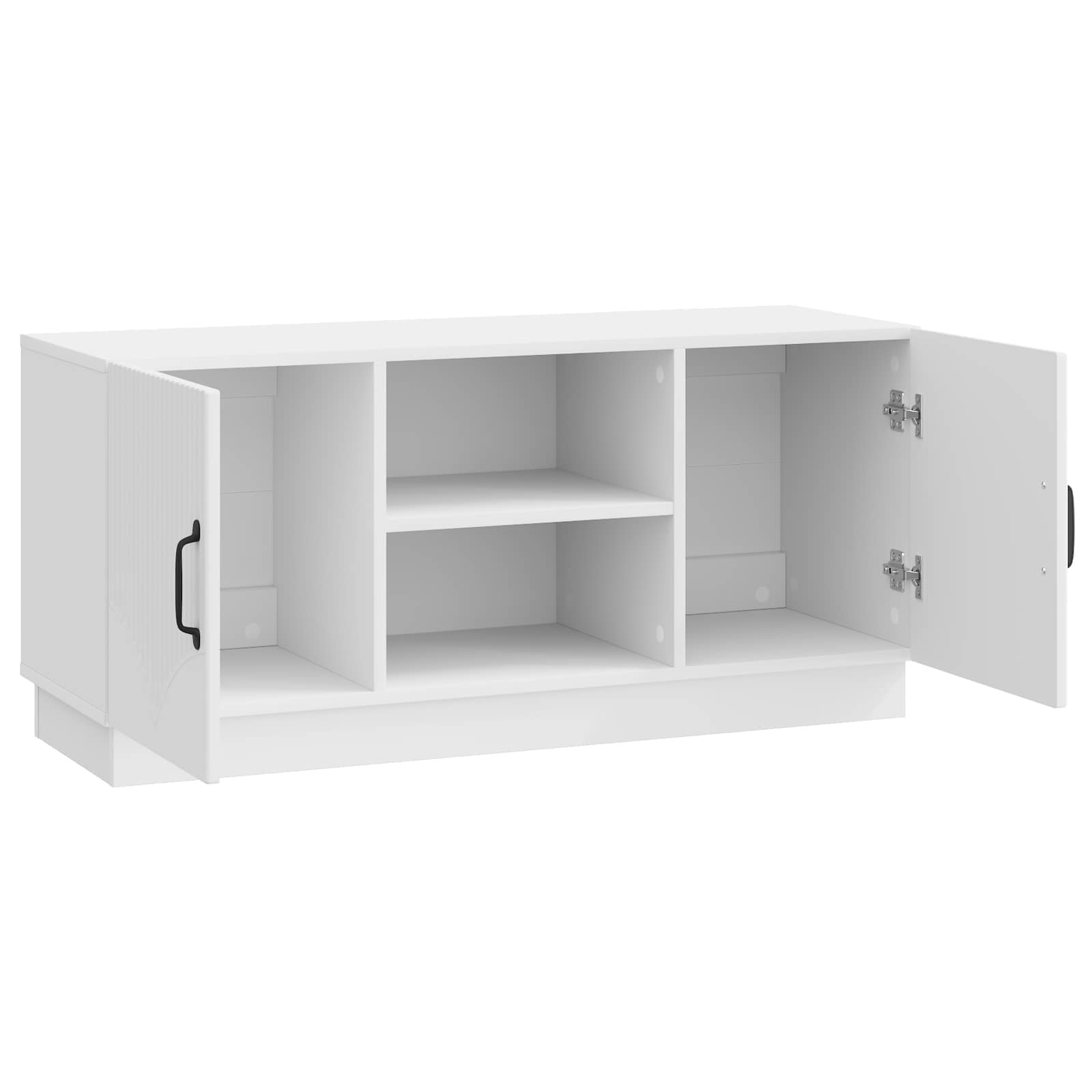 TV ormar Bijela visokog sjaja 102 x 34,5 x 47 cm