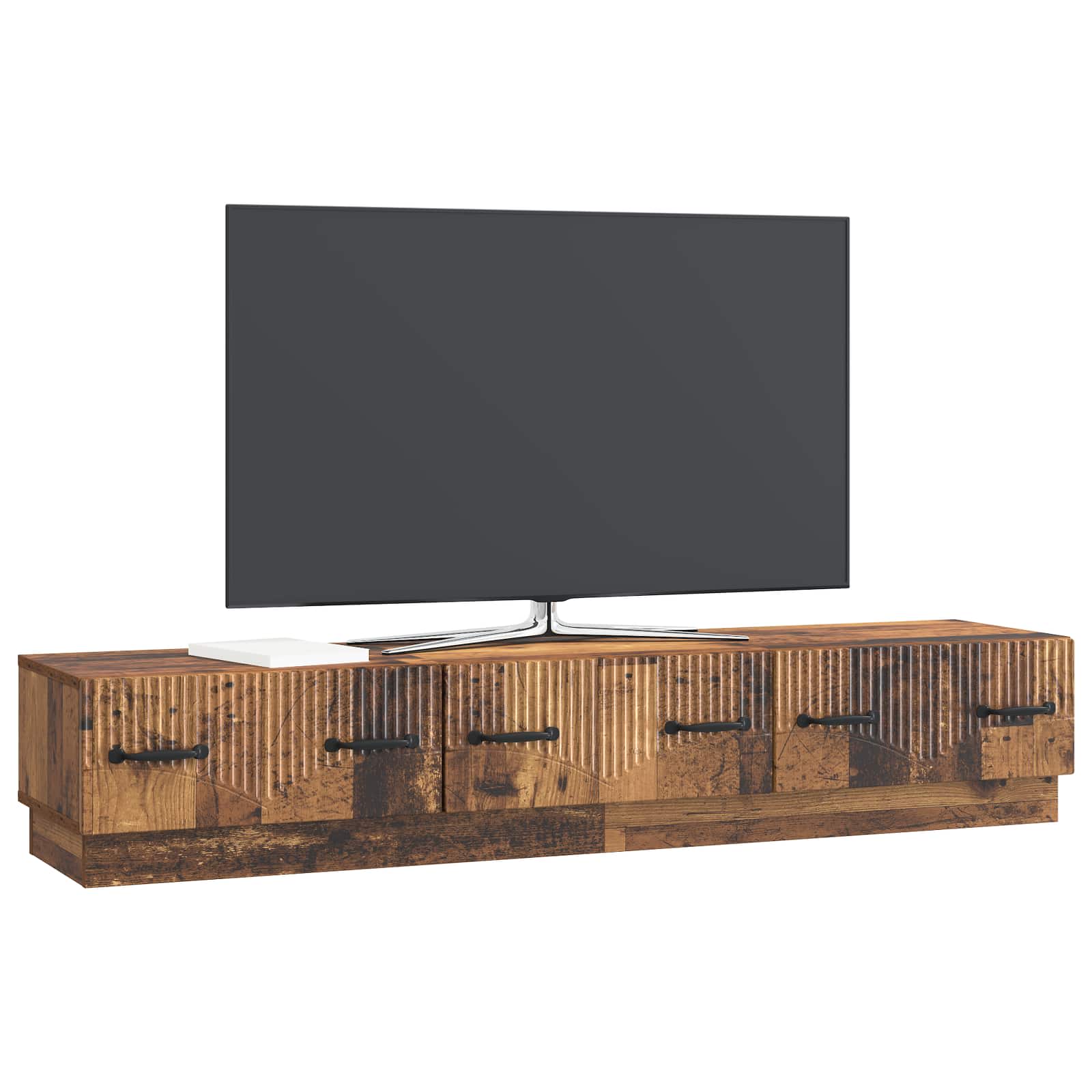 TV ormar Staro drvo 147 x 34,5 x 27 cm Konstruirano drvo