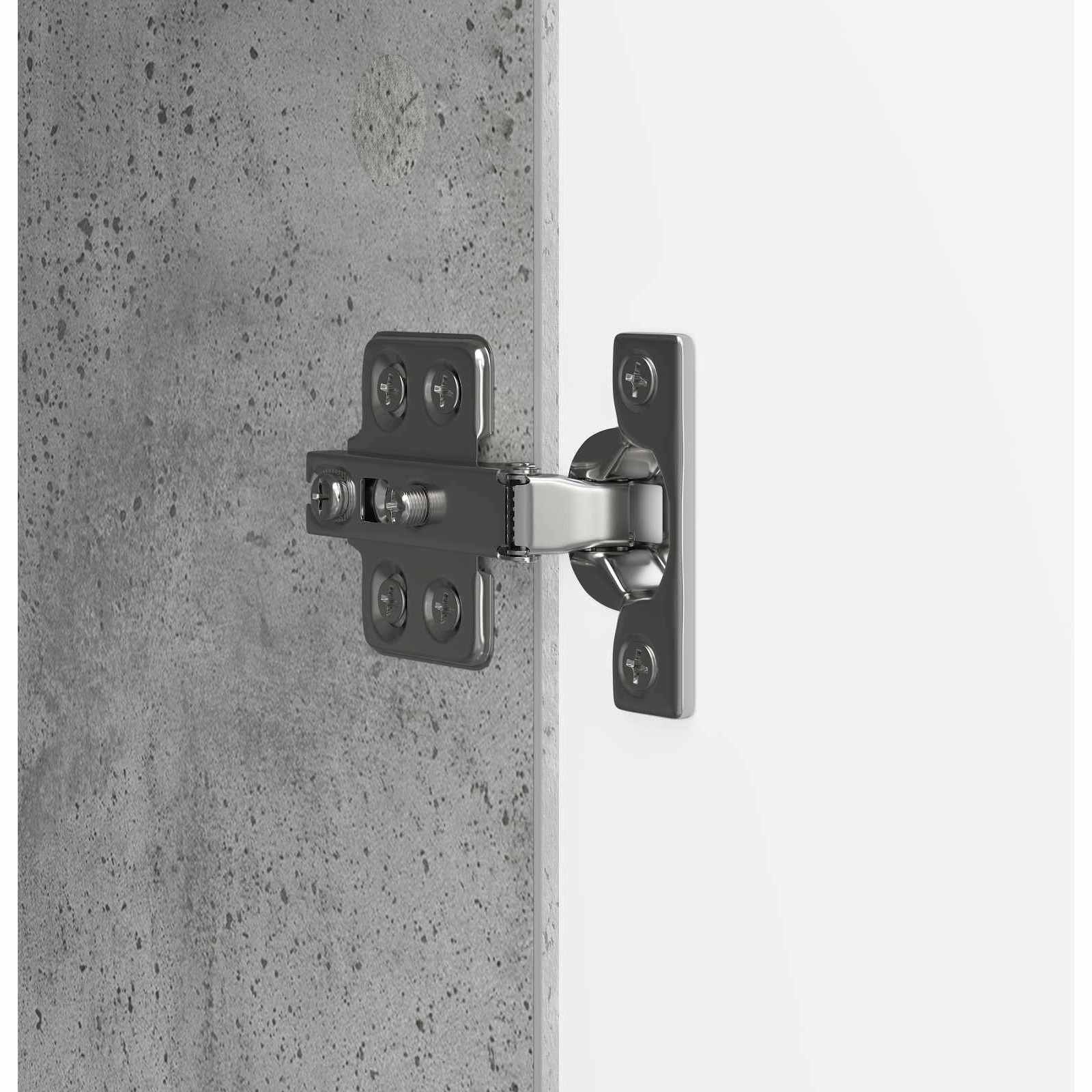 TV ormar Betonska siva 99 x 34,5 x 47 cm Konstruirano drvo