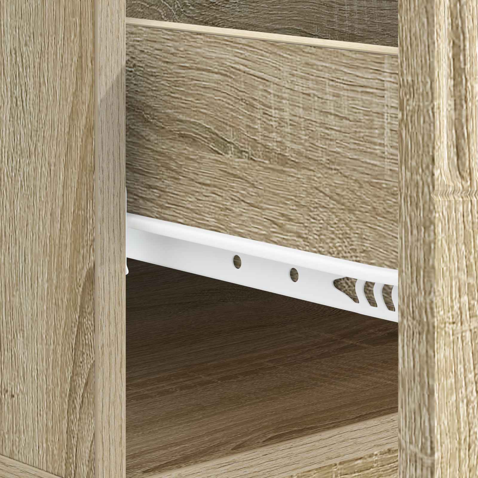 Kava Stol Hrast sonoma 49 x 50 x 37 cm Konstruirano drvo