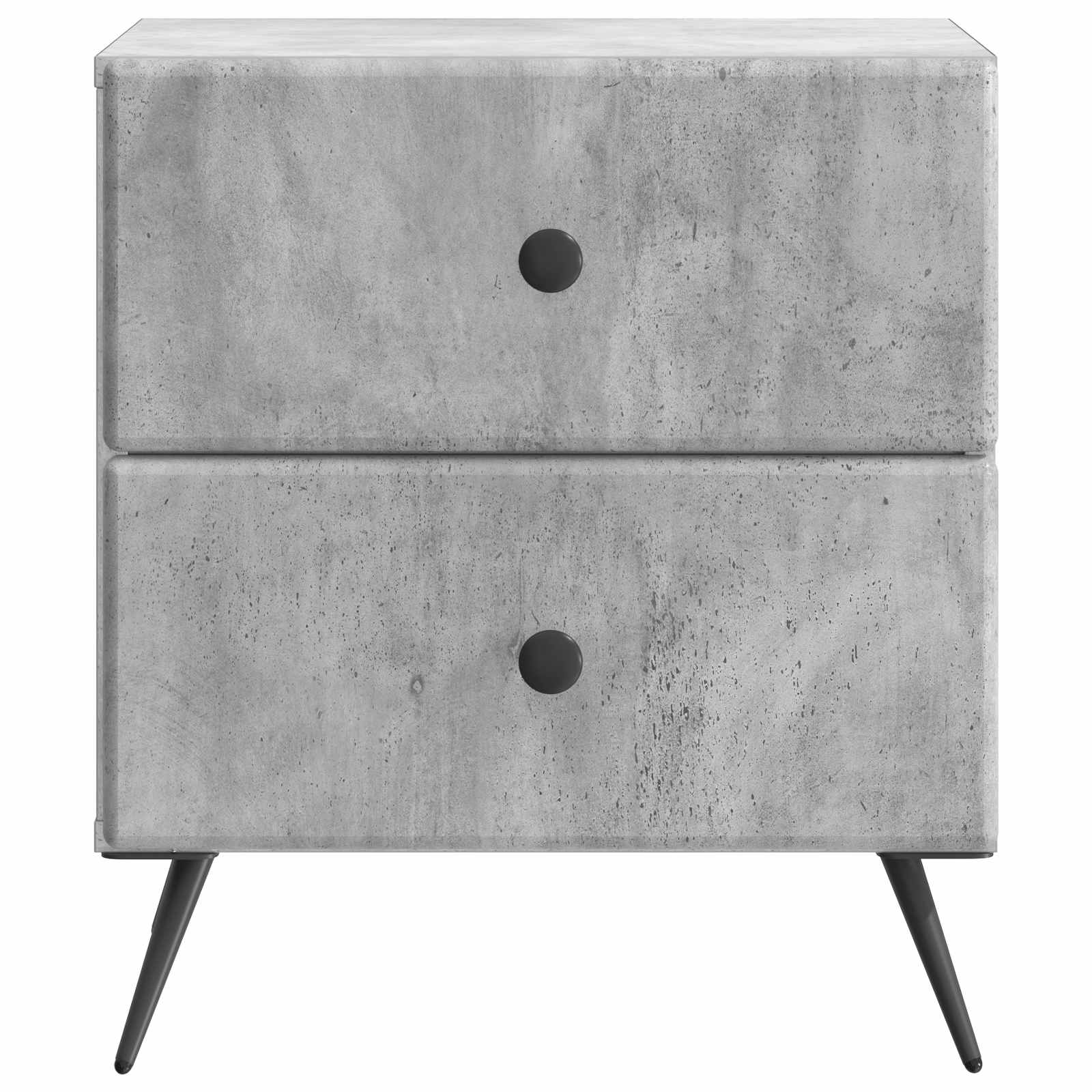 Noćni ormar Betonska siva 43 x 34,5 x 47,5 cm Konstruirano drvo