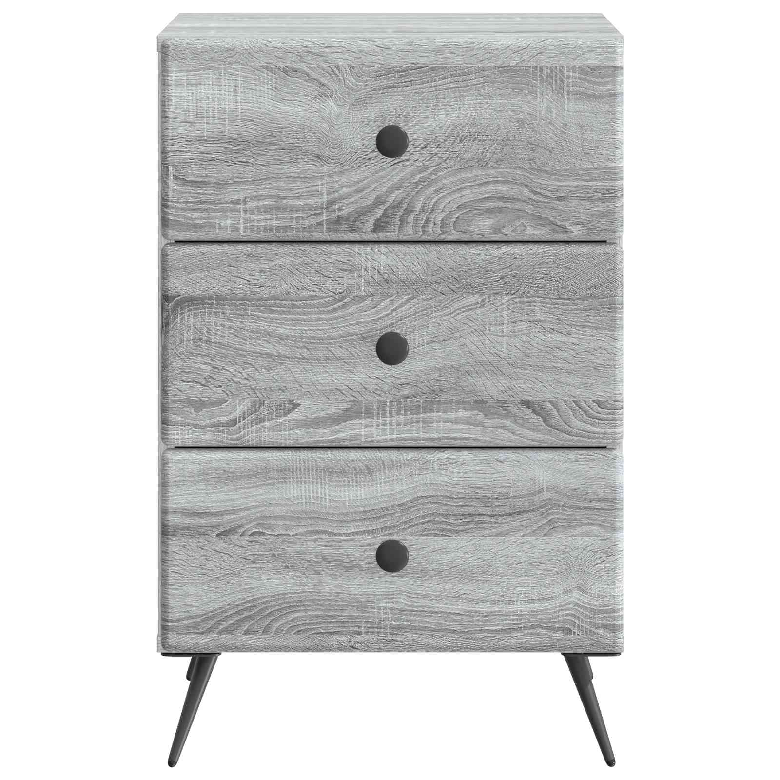 Noćni ormar Siva sonoma 43 x 41 x 66,5 cm Konstruirano drvo