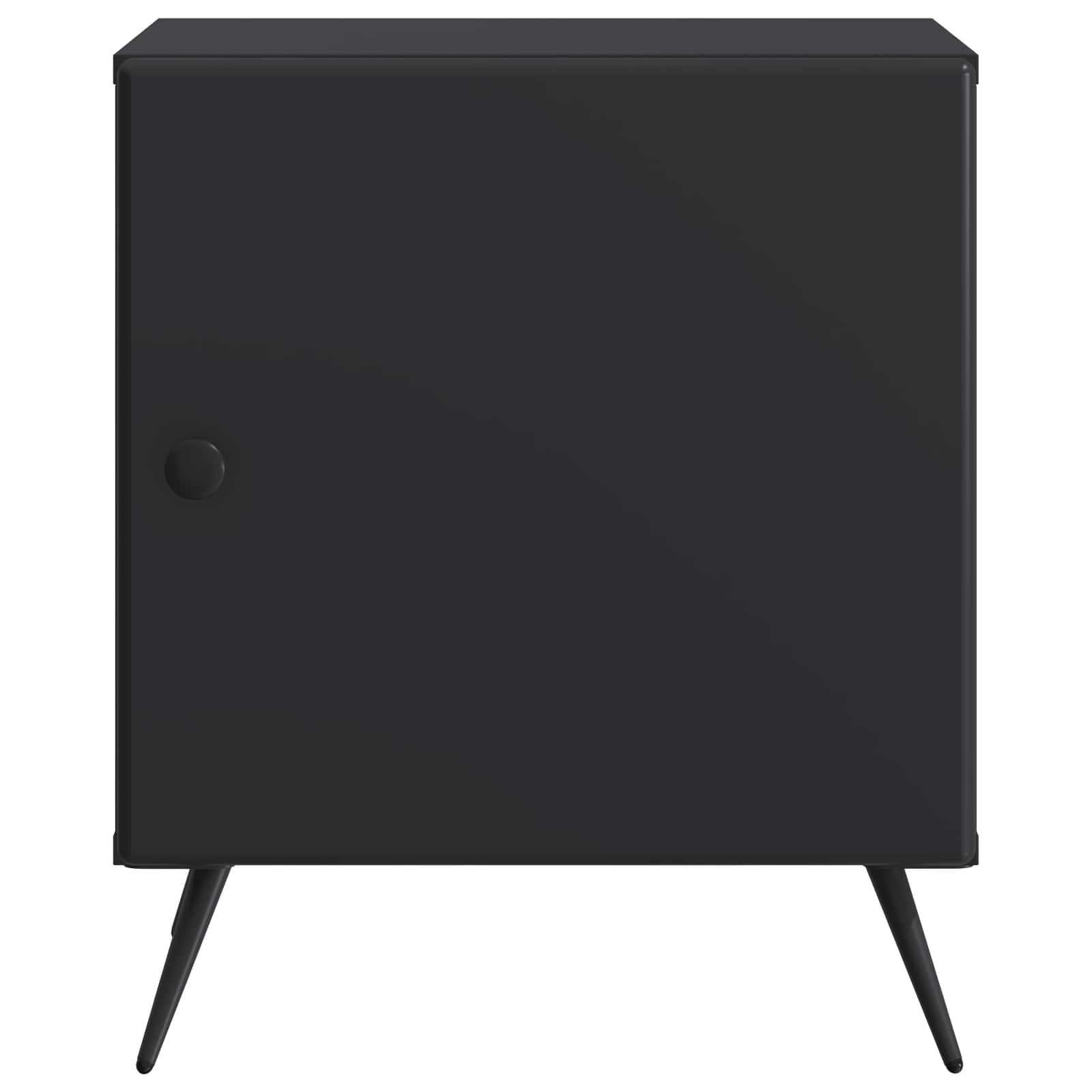 Noćni ormar 2 pcs Crna 43 x 34,5 x 50 cm Konstruirano drvo