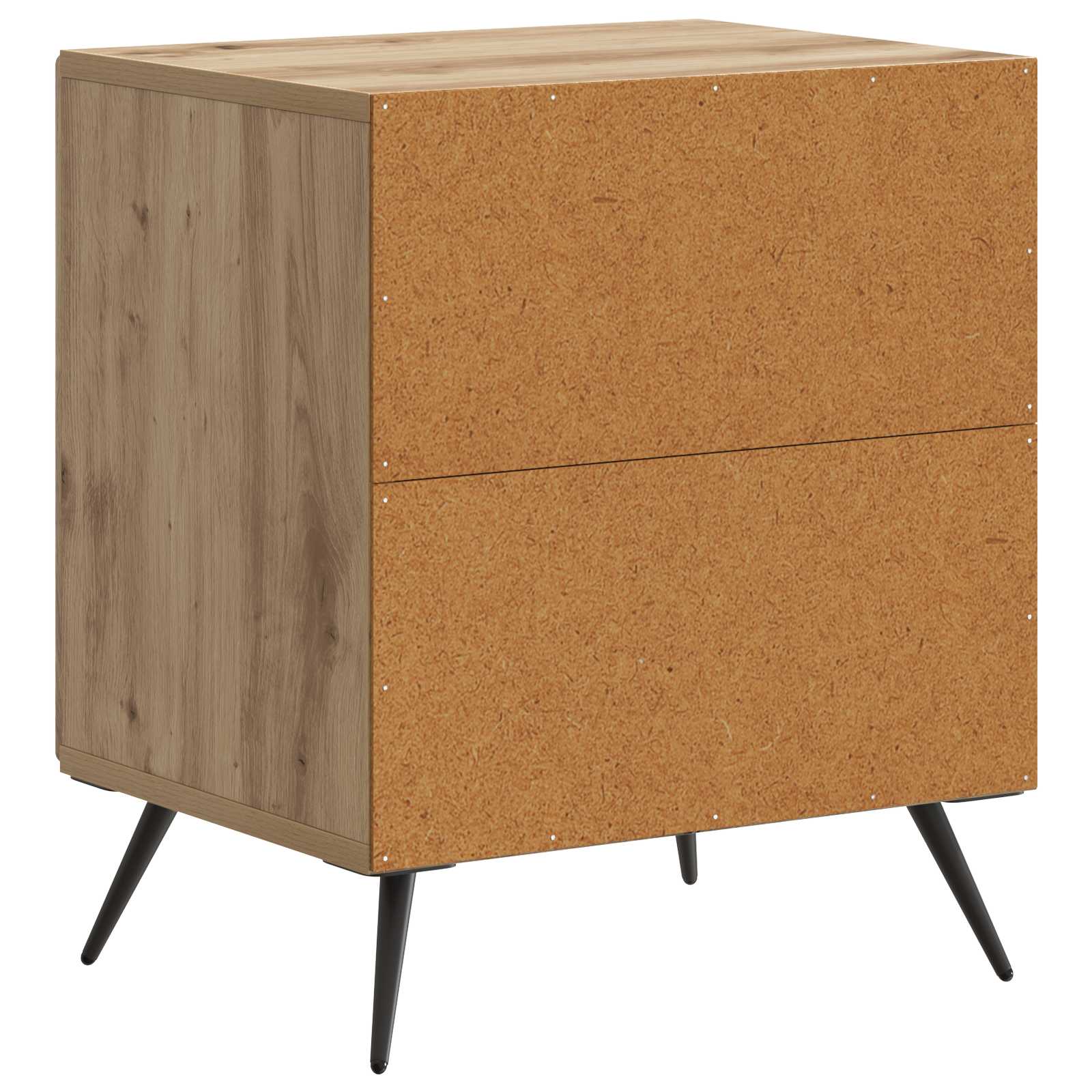 Noćni ormar 2 pcs Hrast artisan 43 x 34,5 x 50 cm