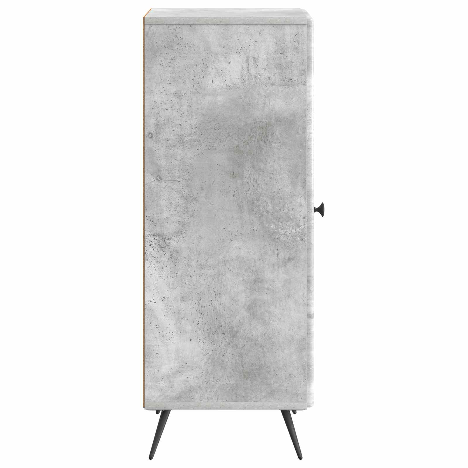 Kreveta Betonska siva 33 x 34,5 x 90 cm Konstruirano drvo
