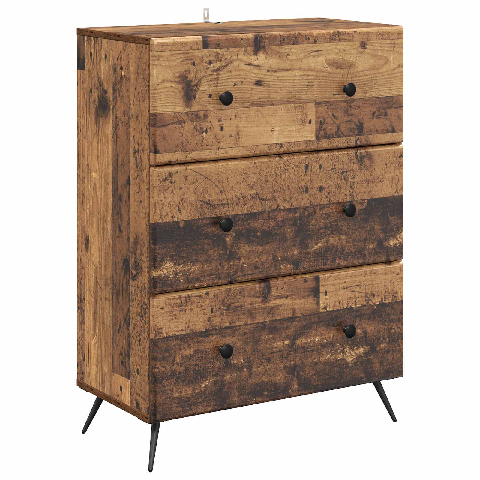 Ormar s ladicama Staro drvo 66 x 34,5 x 90 cm Konstruirano drvo