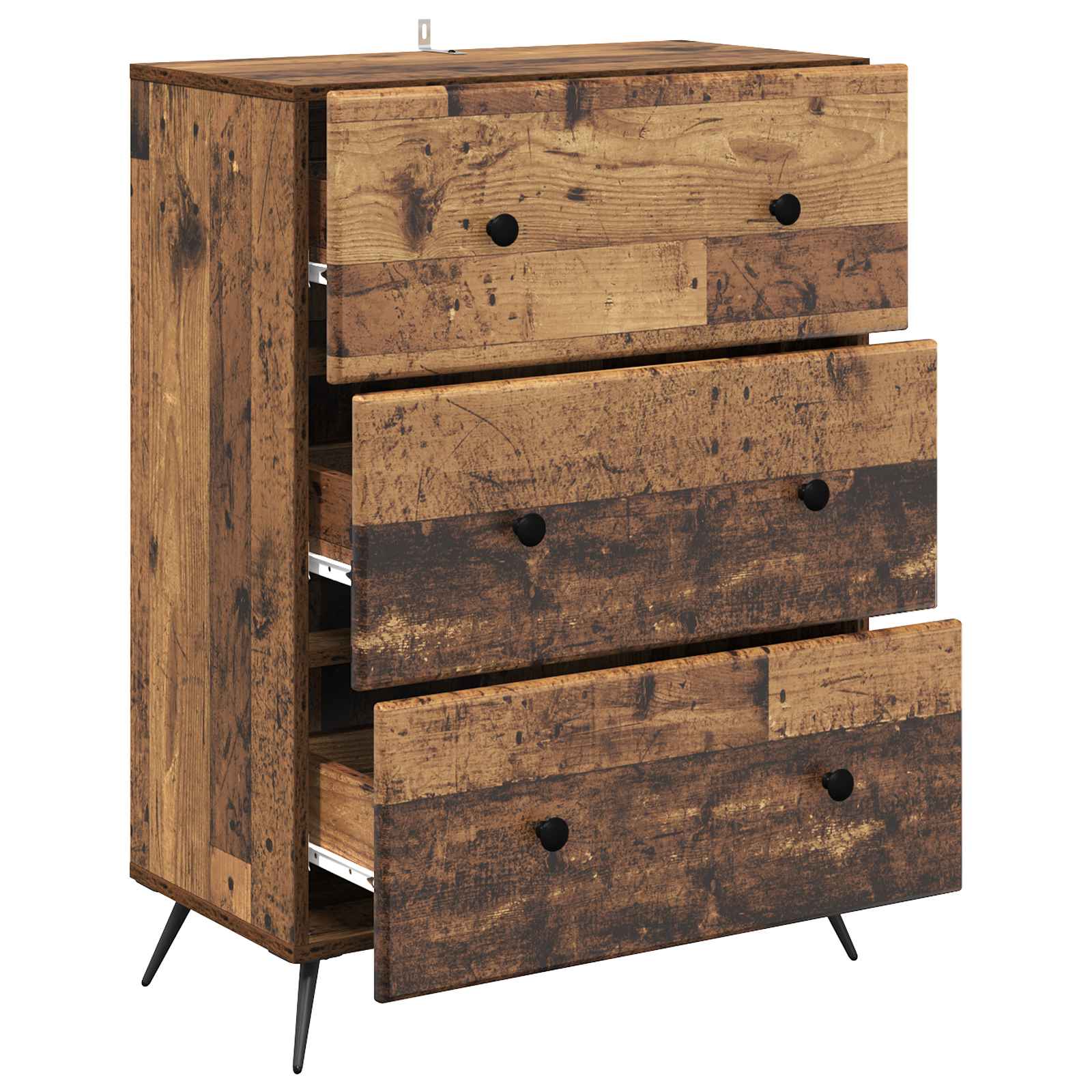 Ormar s ladicama Staro drvo 66 x 34,5 x 90 cm Konstruirano drvo