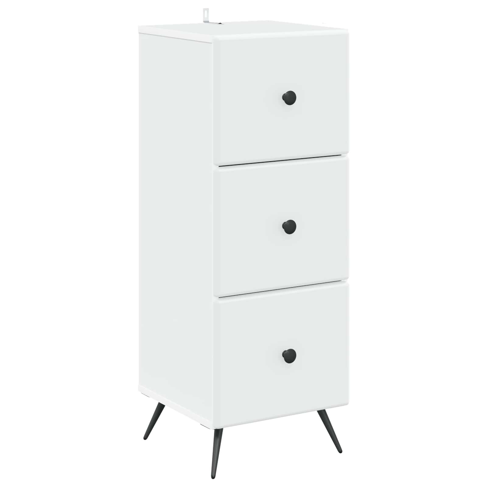 Ormar s ladicama Bijela 33 x 34,5 x 90 cm Konstruirano drvo