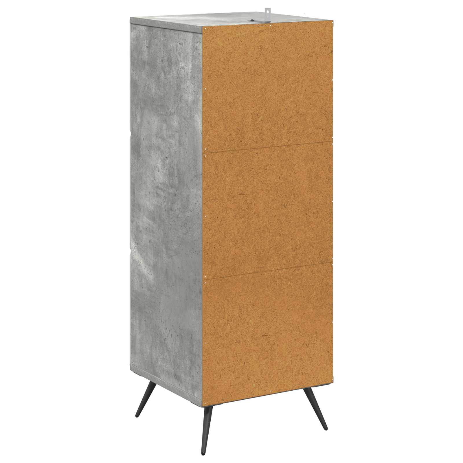 Ormar s ladicama Betonska siva 33 x 34,5 x 90 cm