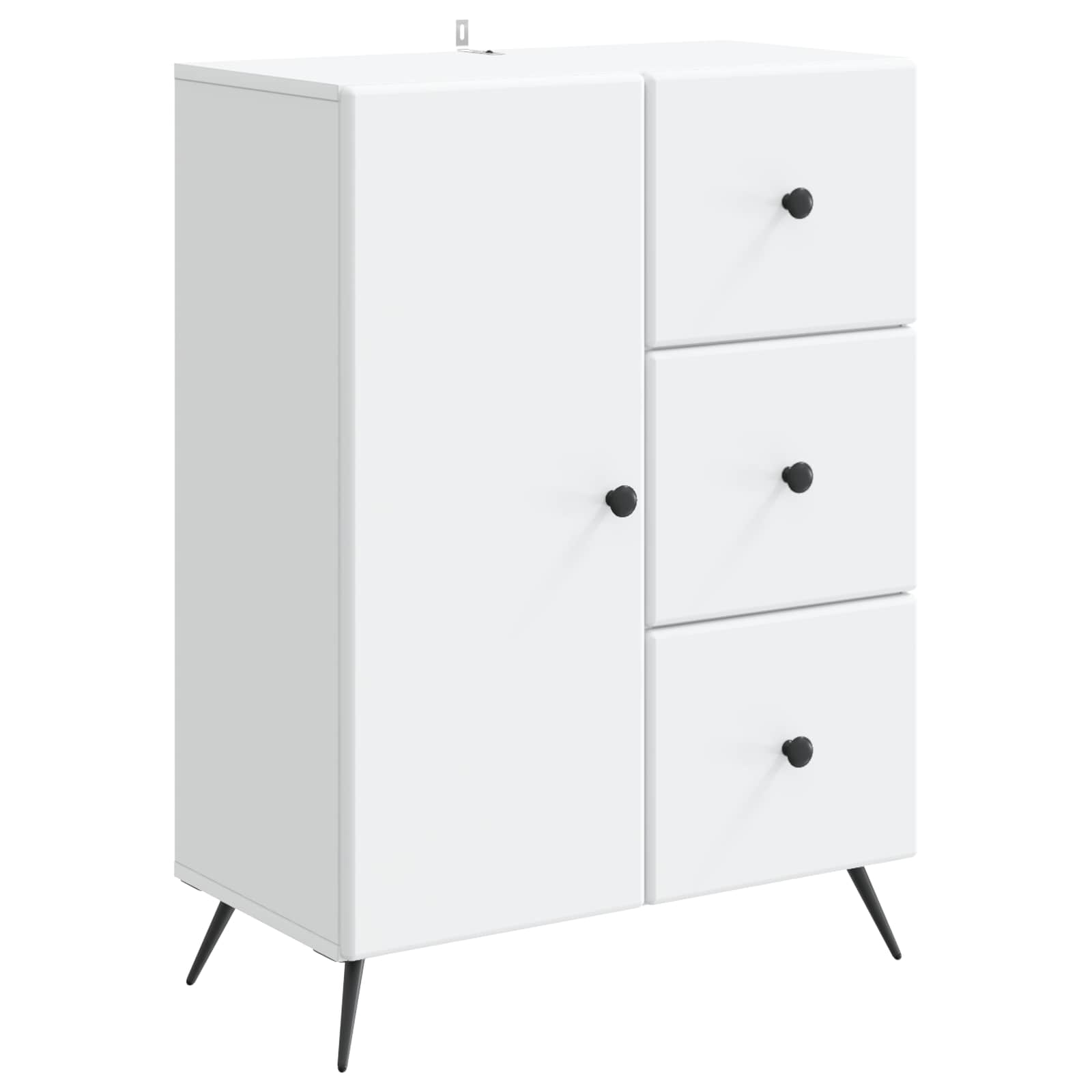 Kreveta s ladicama Bijela 66 x 34,5 x 90 cm Konstruirano drvo