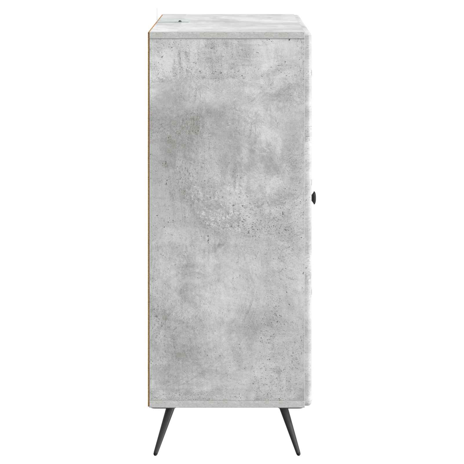 Kreveta Betonska siva 66 x 34,5 x 90 cm Konstruirano drvo