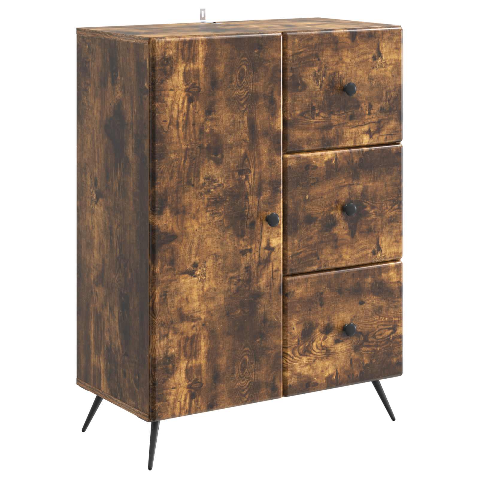 Kreveta Dimljeni hrast 66 x 34,5 x 90 cm Konstruirano drvo