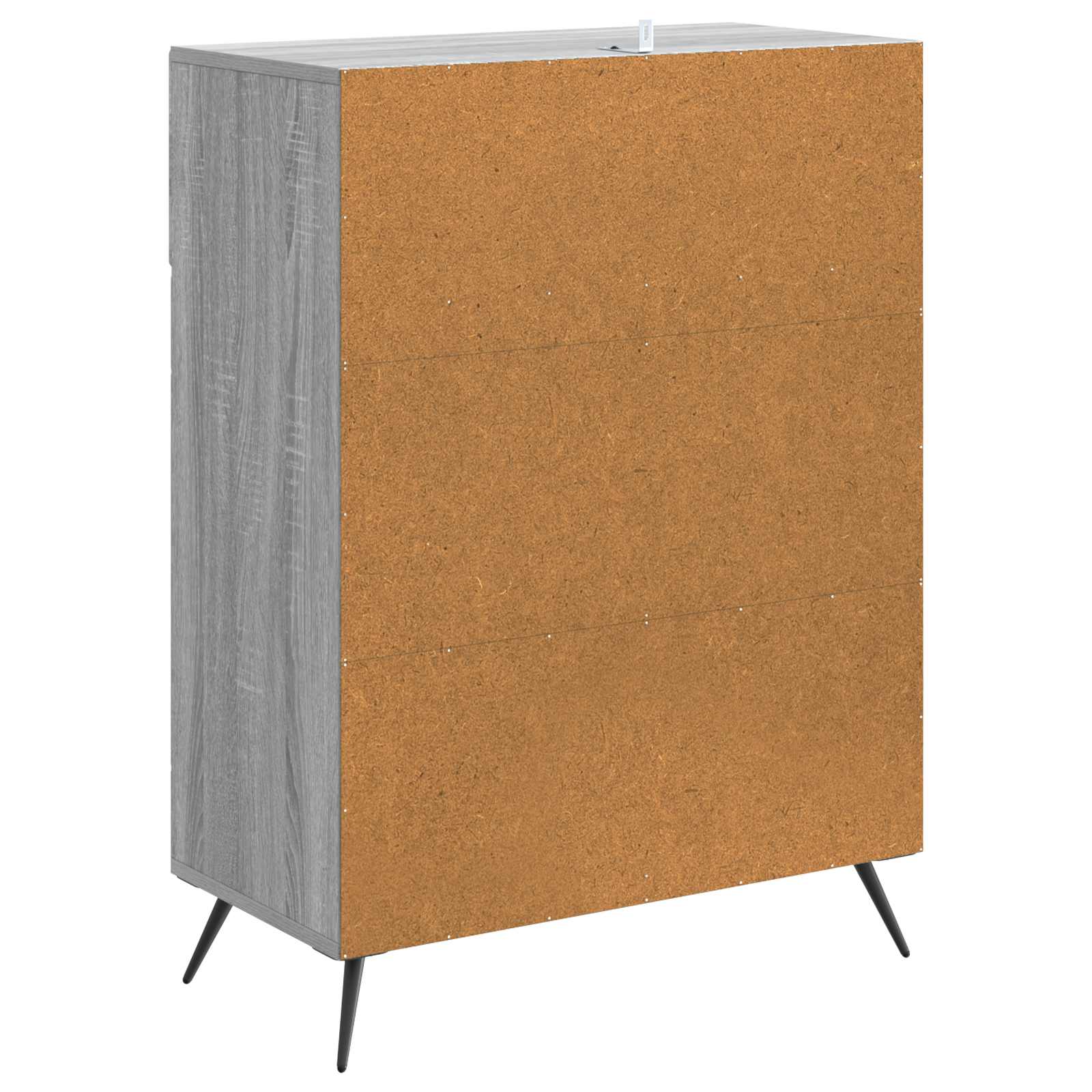Kreveta Siva sonoma 66 x 34,5 x 90 cm Konstruirano drvo