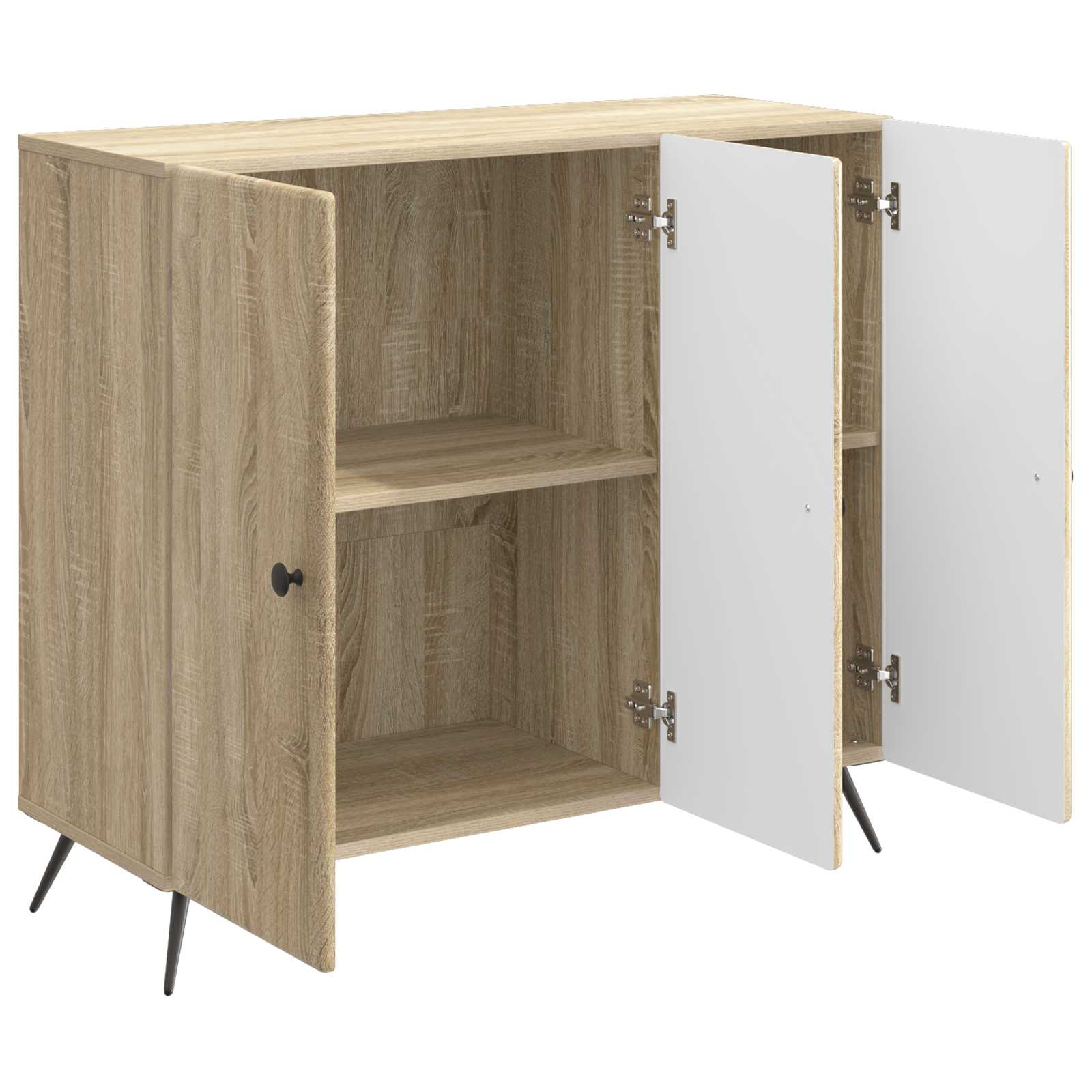 Kreveta Hrast sonoma 89 x 34,5 x 80 cm Konstruirano drvo