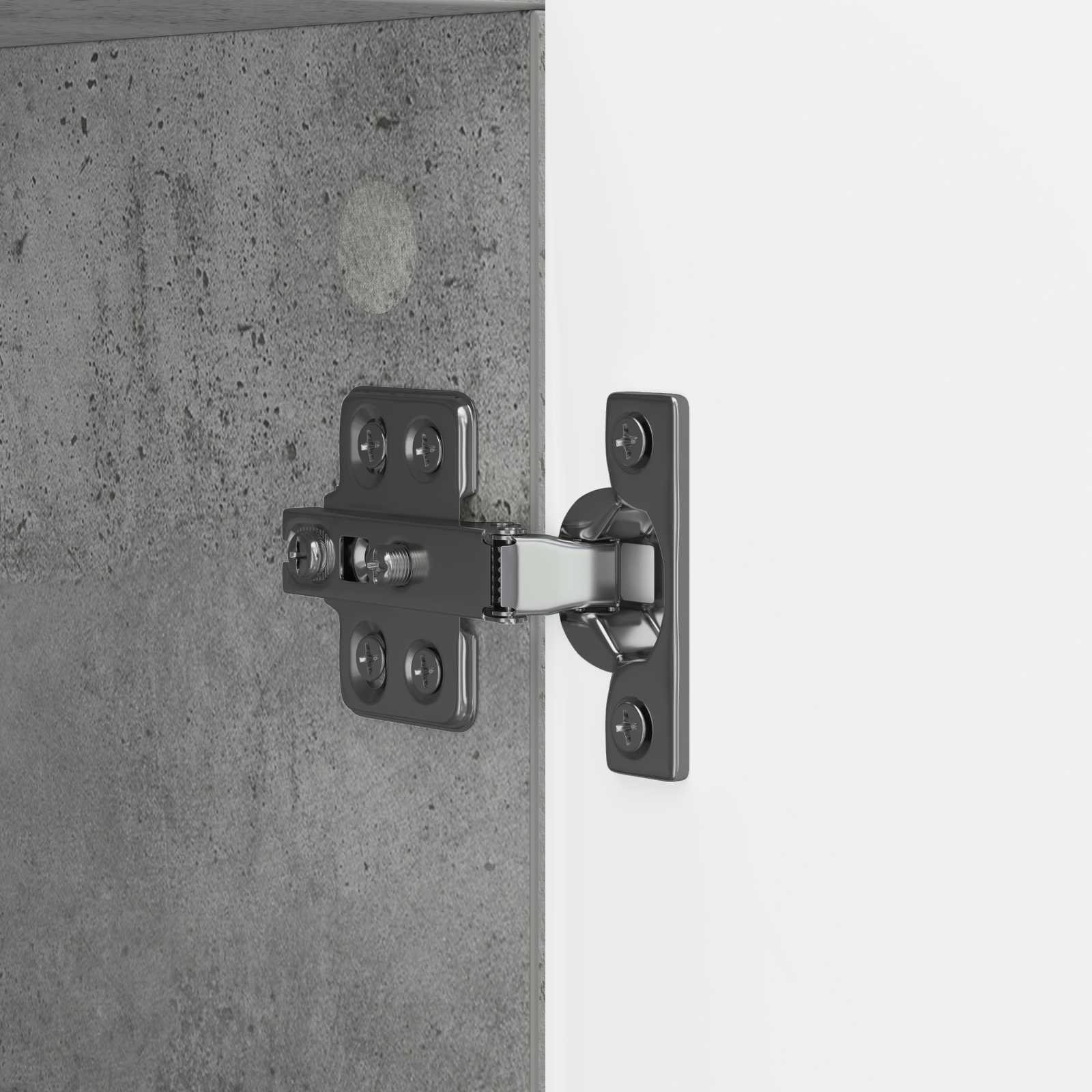 Kreveta Betonska siva 89 x 34,5 x 80 cm Konstruirano drvo