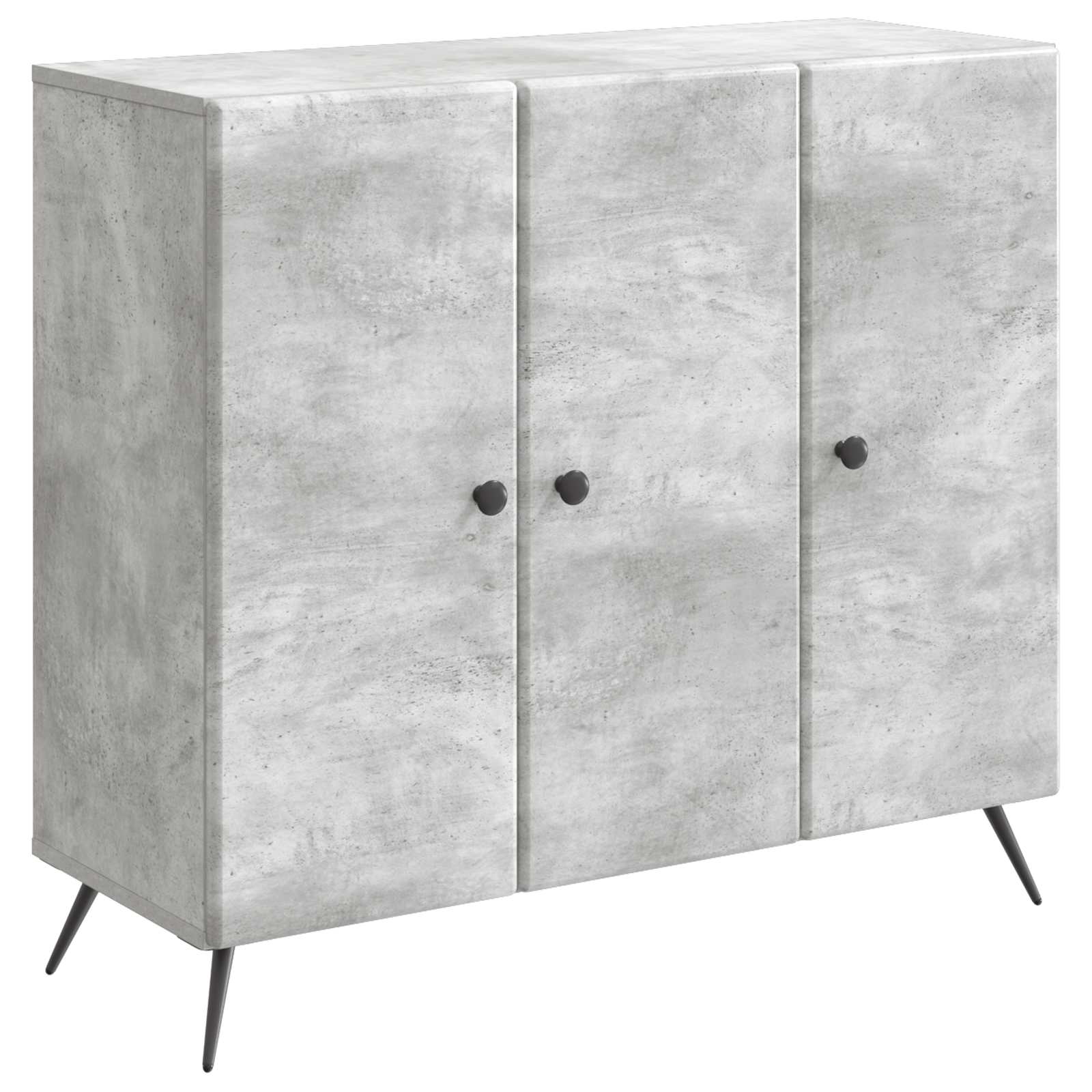 Kreveta Betonska siva 89 x 34,5 x 80 cm Konstruirano drvo