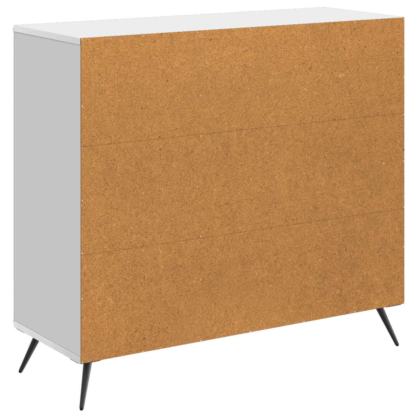 Kreveta Bijela visokog sjaja 89 x 34,5 x 80 cm