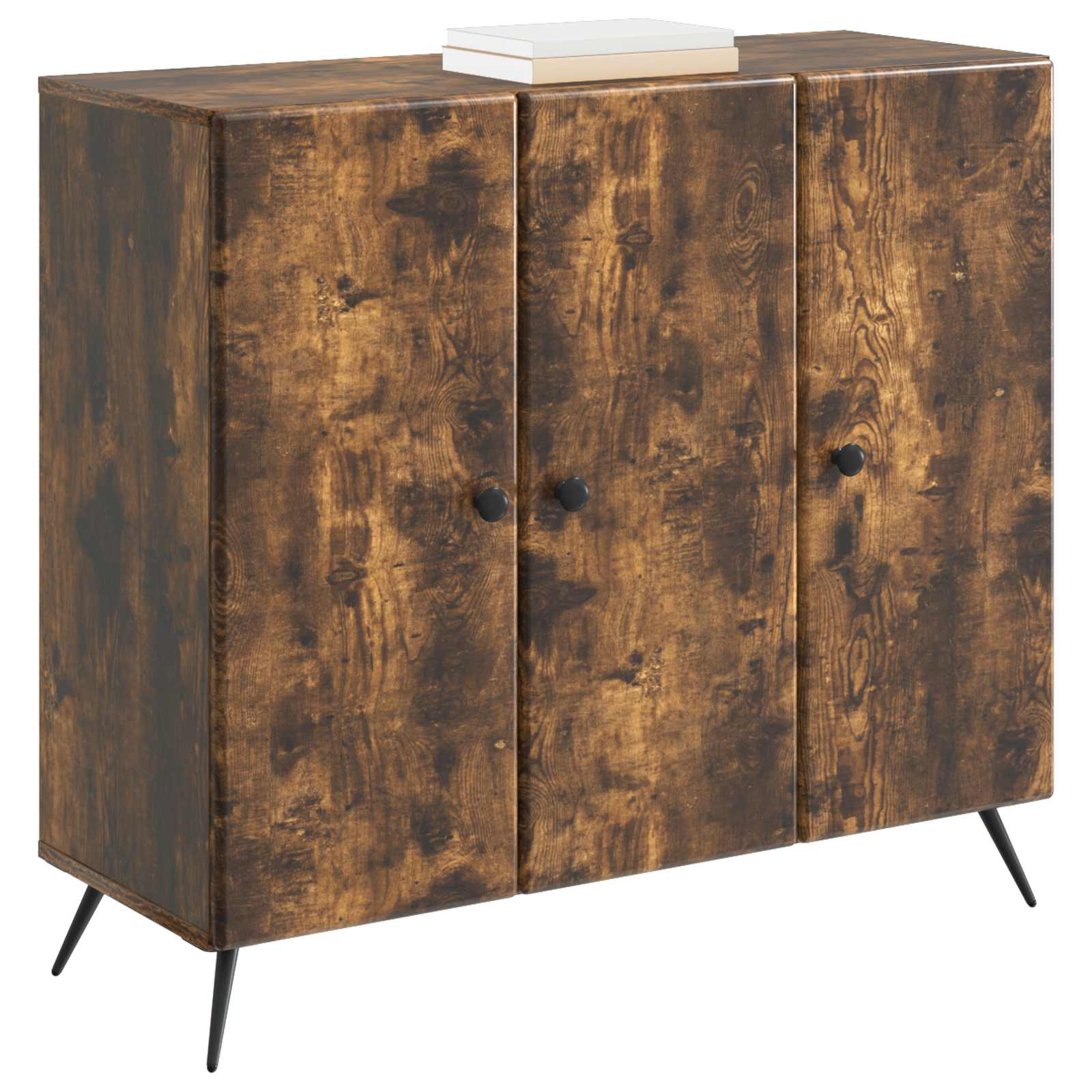Kreveta Dimljeni hrast 89 x 34,5 x 80 cm Konstruirano drvo