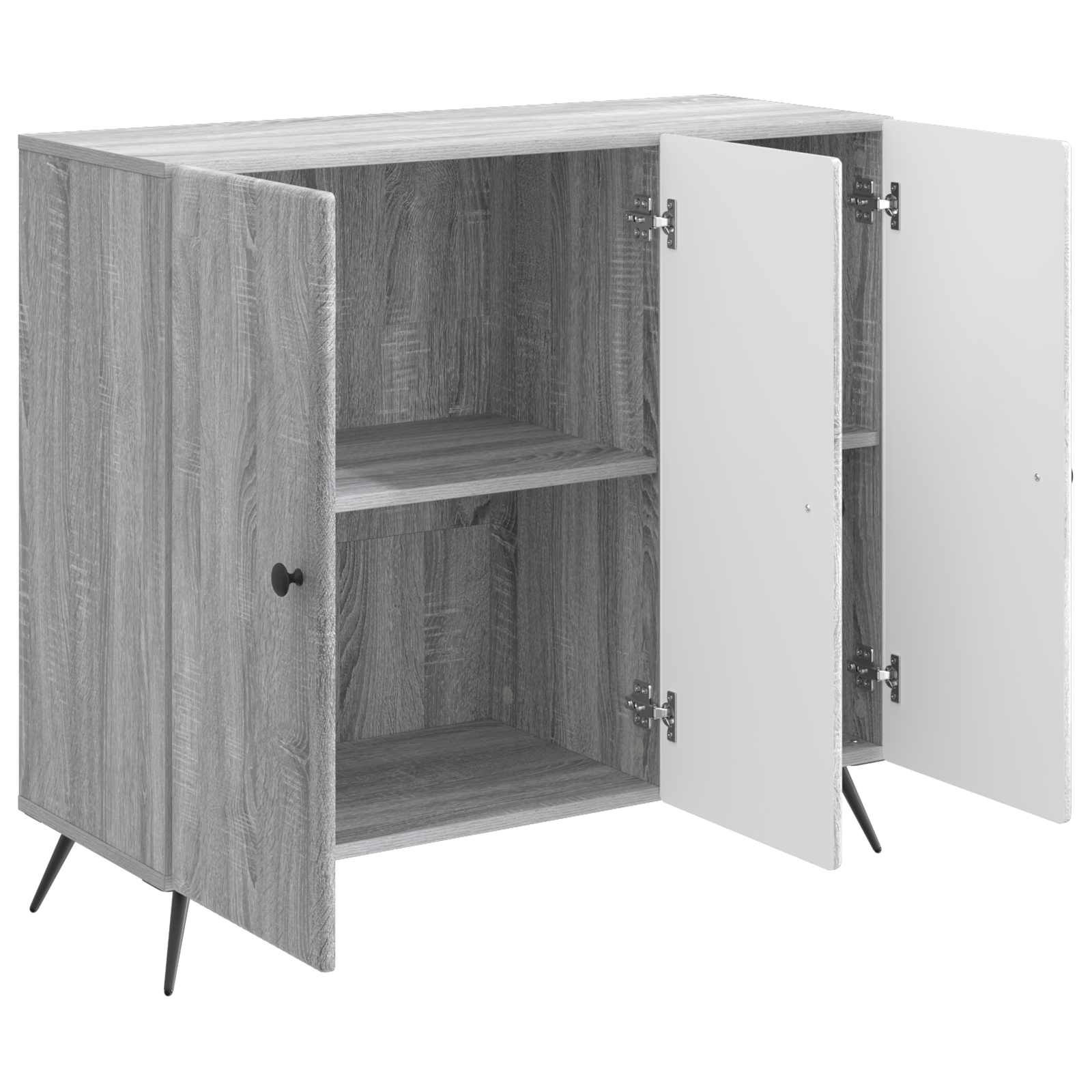 Kreveta Siva sonoma 89 x 34,5 x 80 cm Konstruirano drvo