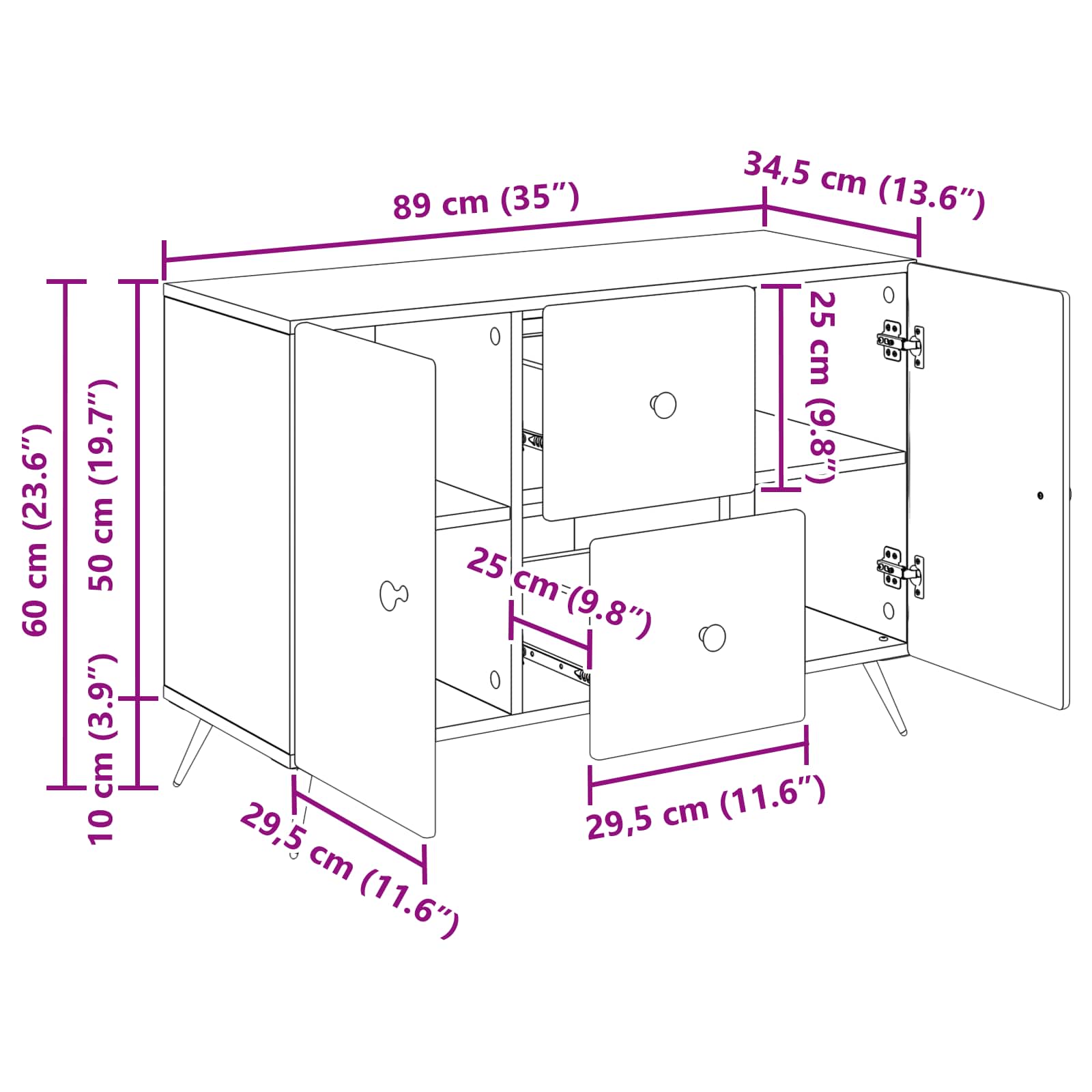 Kreveta s ladicama Crna 89 x 34,5 x 60 cm Konstruirano drvo