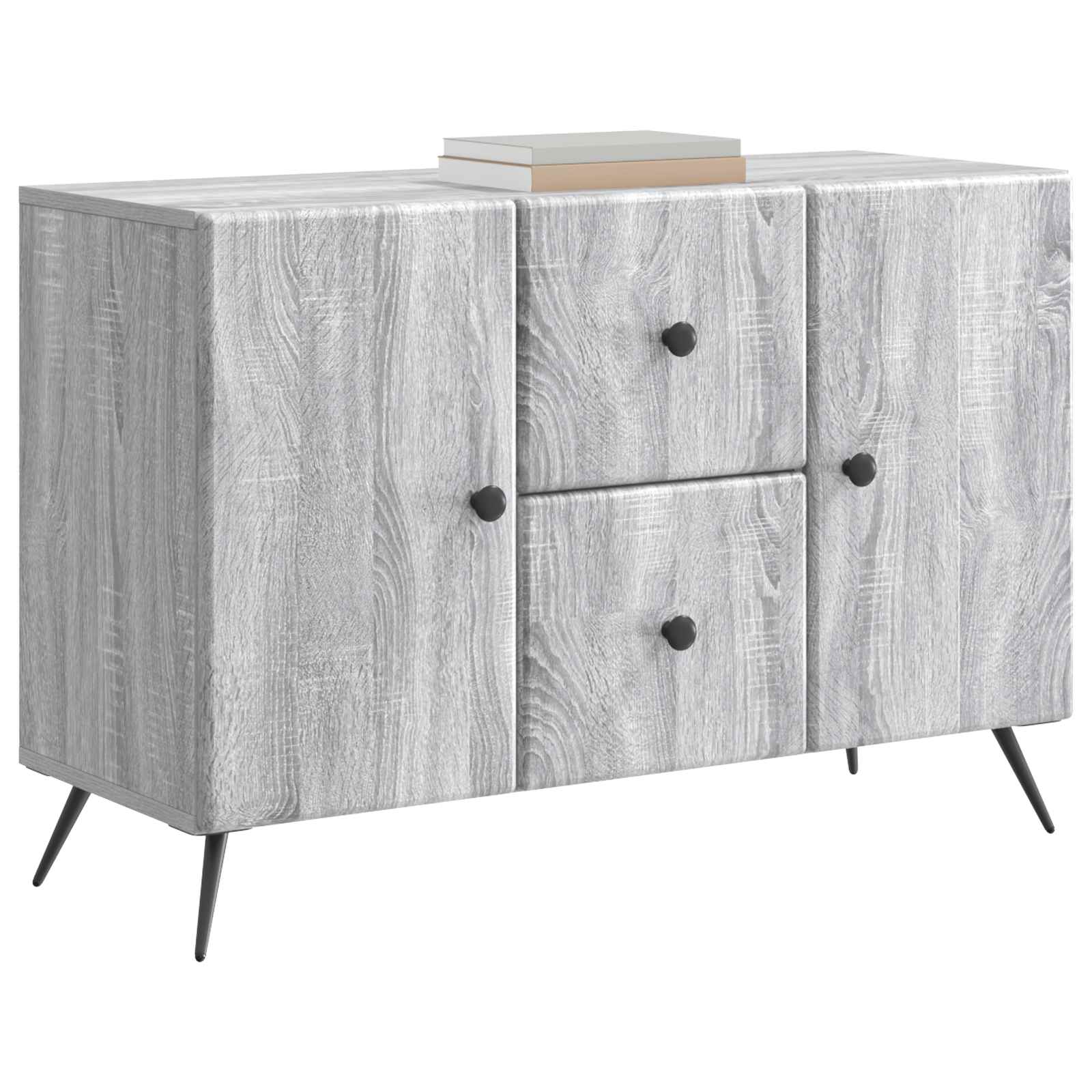 Kreveta Siva sonoma 89 x 34,5 x 60 cm Konstruirano drvo