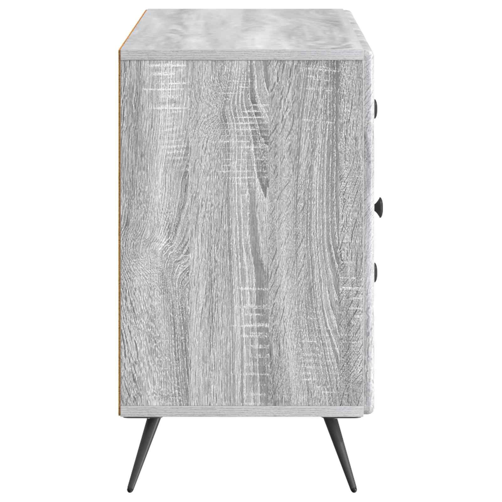 Kreveta Siva sonoma 89 x 34,5 x 60 cm Konstruirano drvo