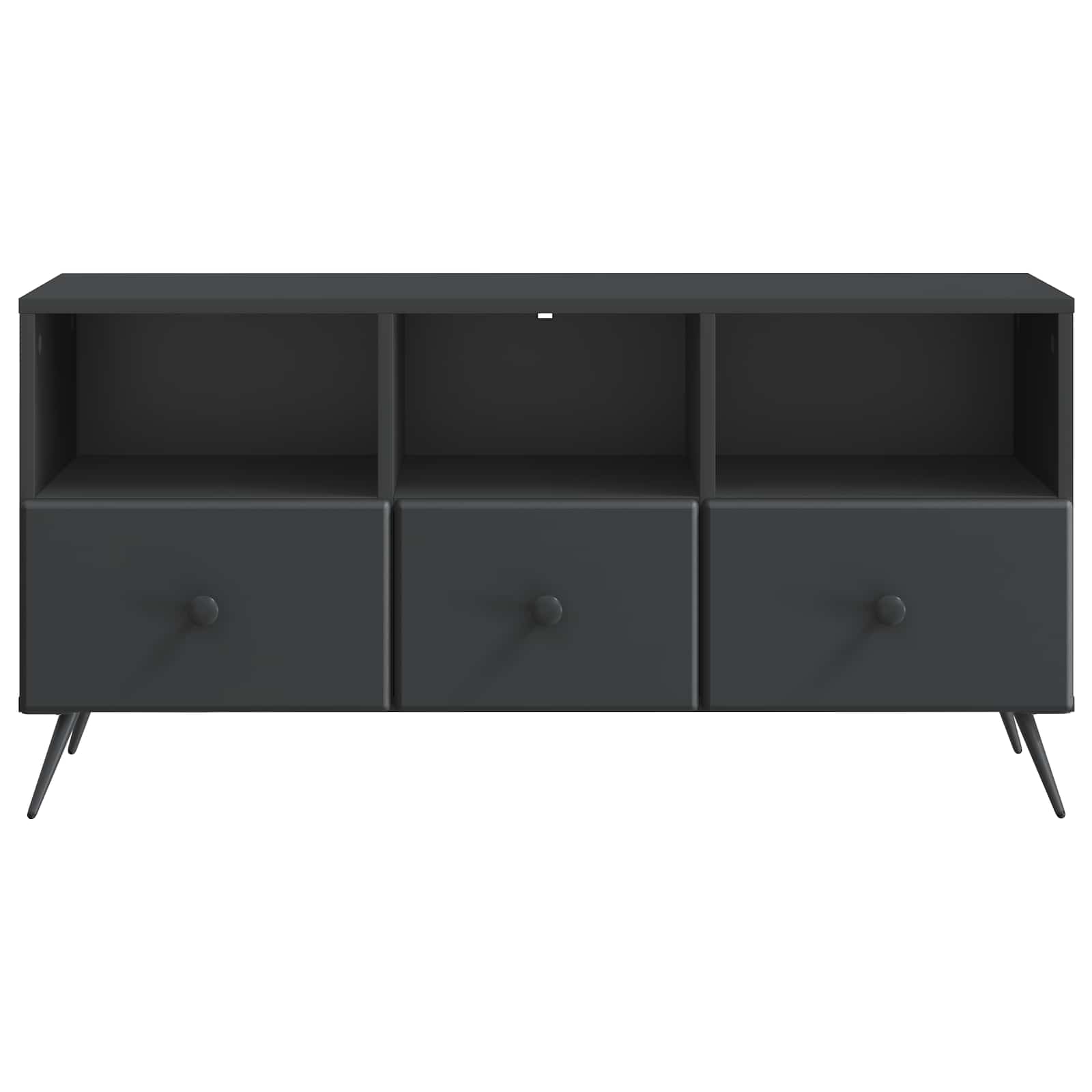 TV ormar s ladicama Crna 102 x 34,5 x 50 cm Konstruirano drvo