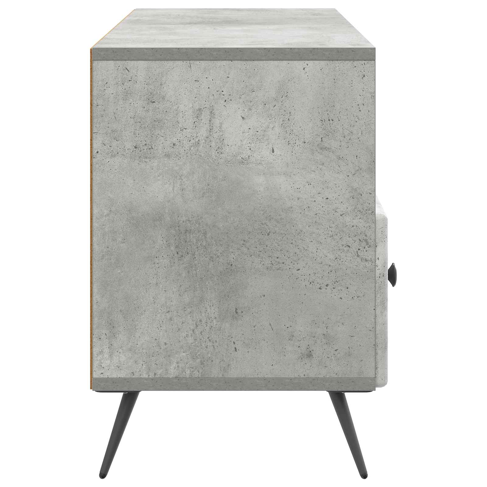 TV ormar Betonska siva 102 x 34,5 x 50 cm Konstruirano drvo