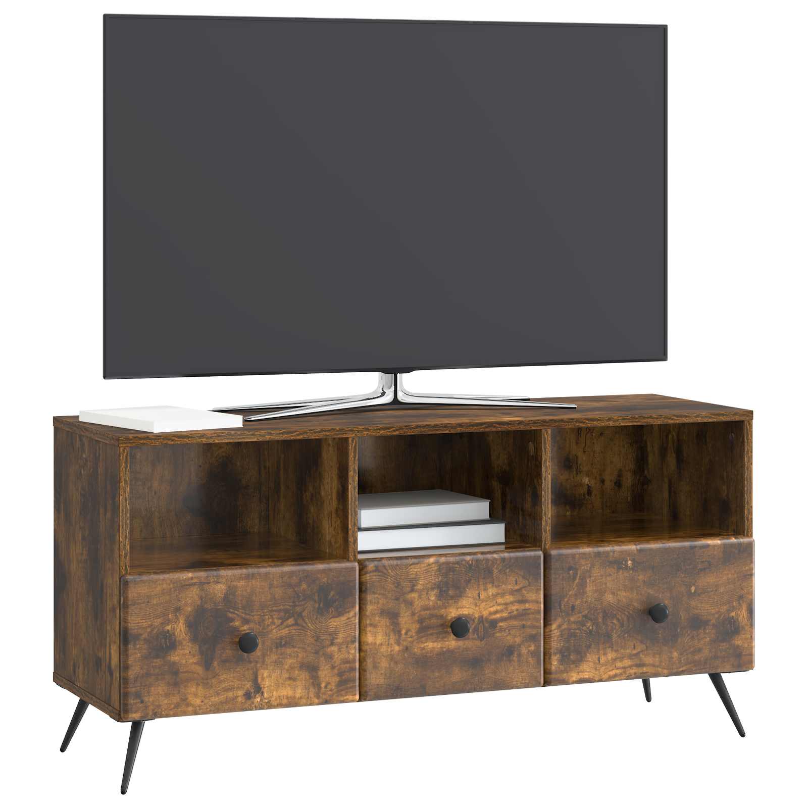 TV ormar Dimljeni hrast 102 x 34,5 x 50 cm Konstruirano drvo