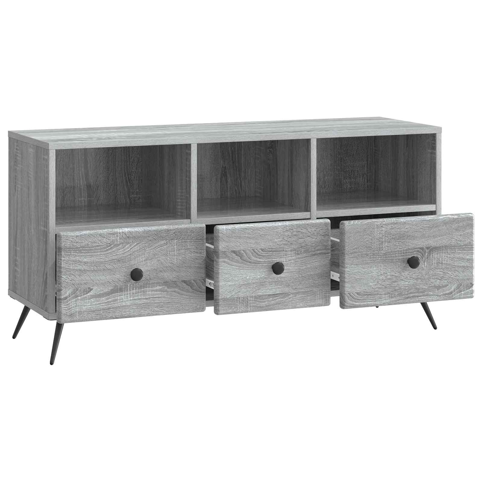 TV ormar Siva sonoma 102 x 34,5 x 50 cm Konstruirano drvo