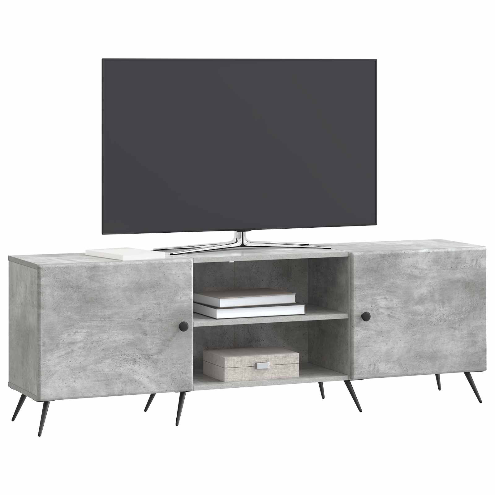 TV ormar Betonska siva 150 x 31 x 50 cm Konstruirano drvo