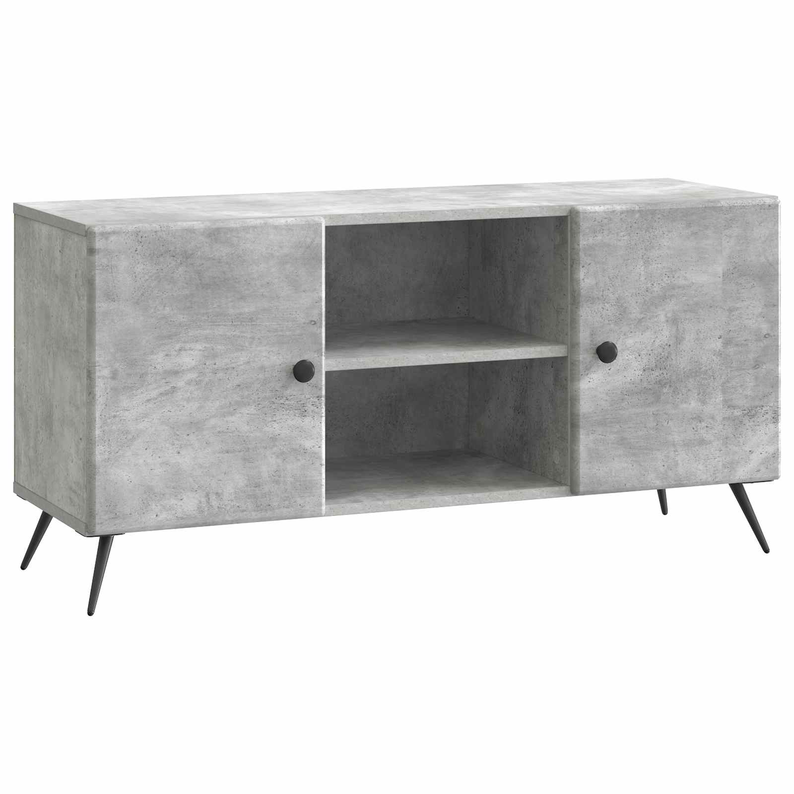 TV ormar Betonska siva 102 x 34,5 x 50 cm Konstruirano drvo