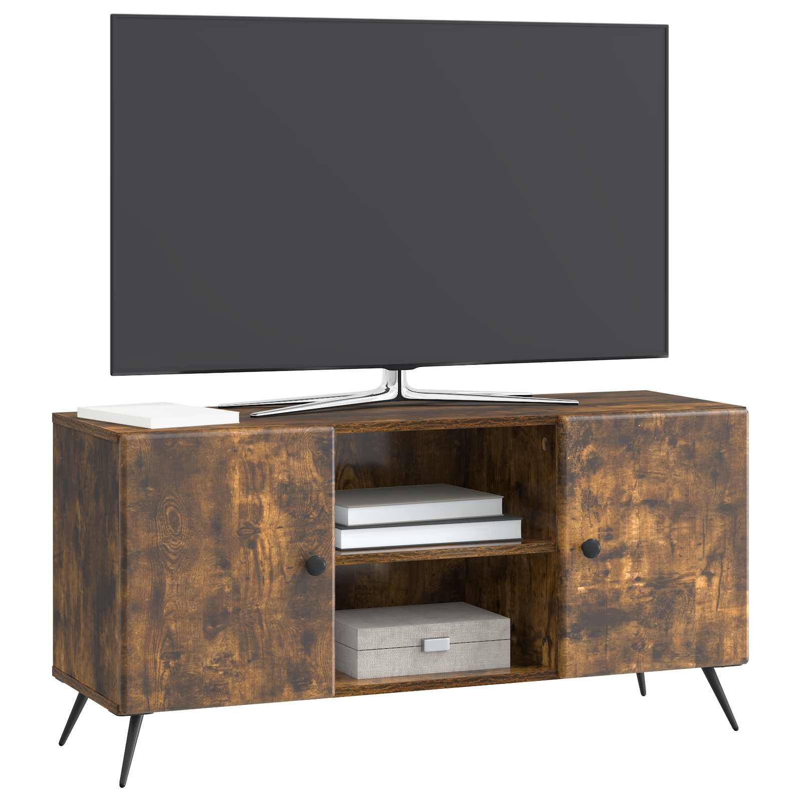 TV ormar Dimljeni hrast 102 x 34,5 x 50 cm Konstruirano drvo