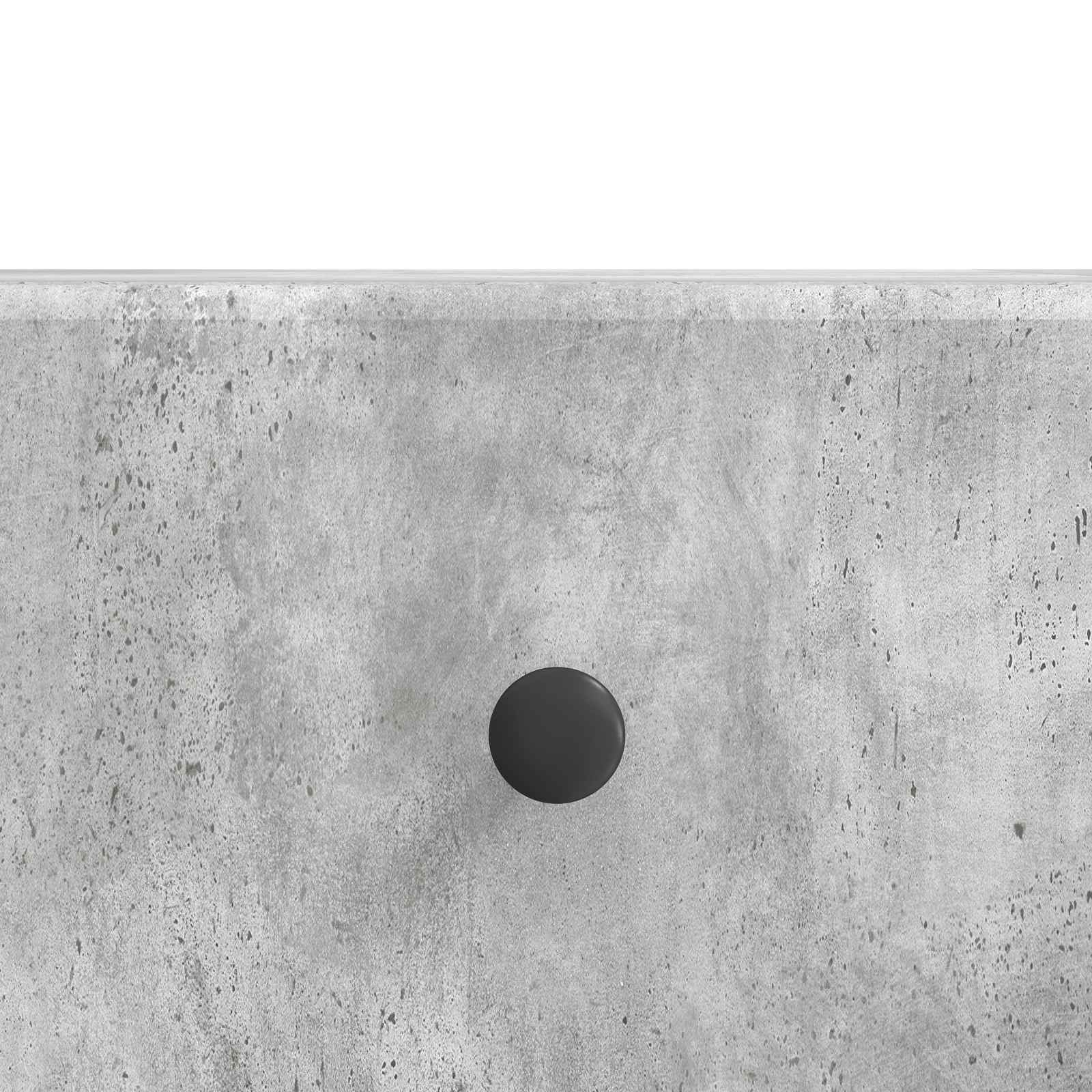 TV ormar Betonska siva 147 x 34,5 x 30 cm Konstruirano drvo