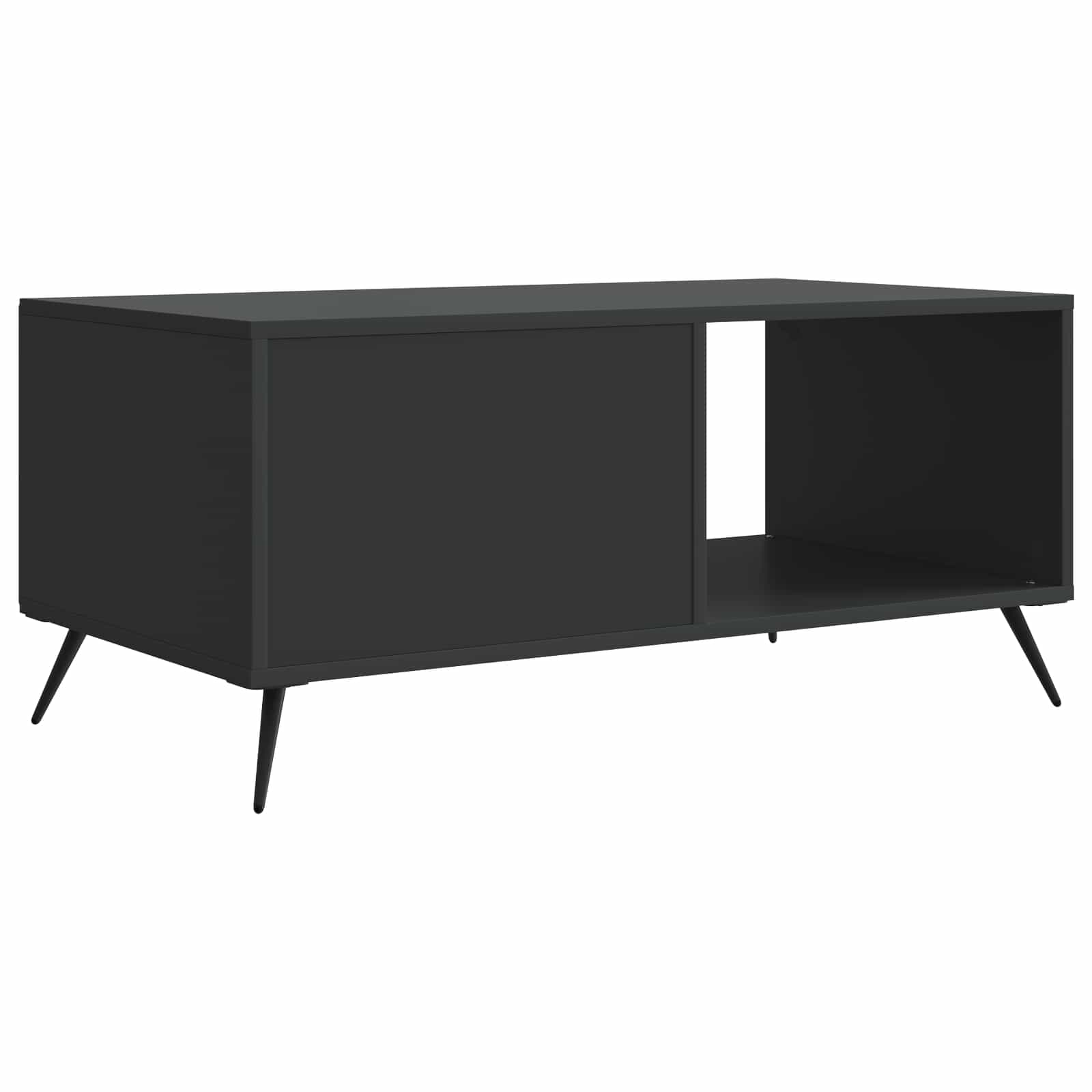 Kava Stol Crna 90 x 50 x 40 cm Konstruirano drvo