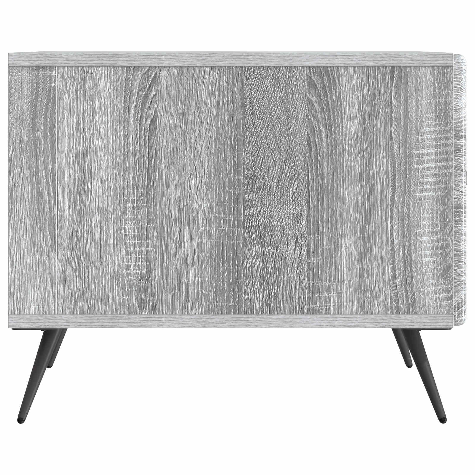 Kava Stol Siva sonoma 49 x 50 x 40 cm Konstruirano drvo